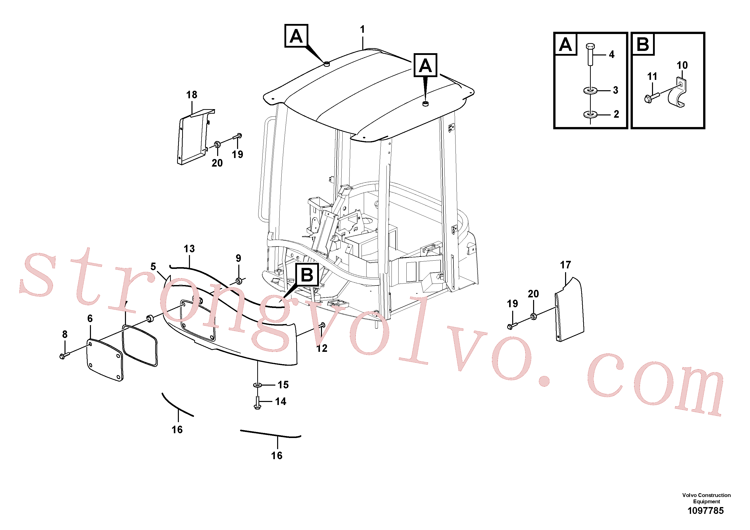 VOE997994 Volvo(1097785 Montagem)