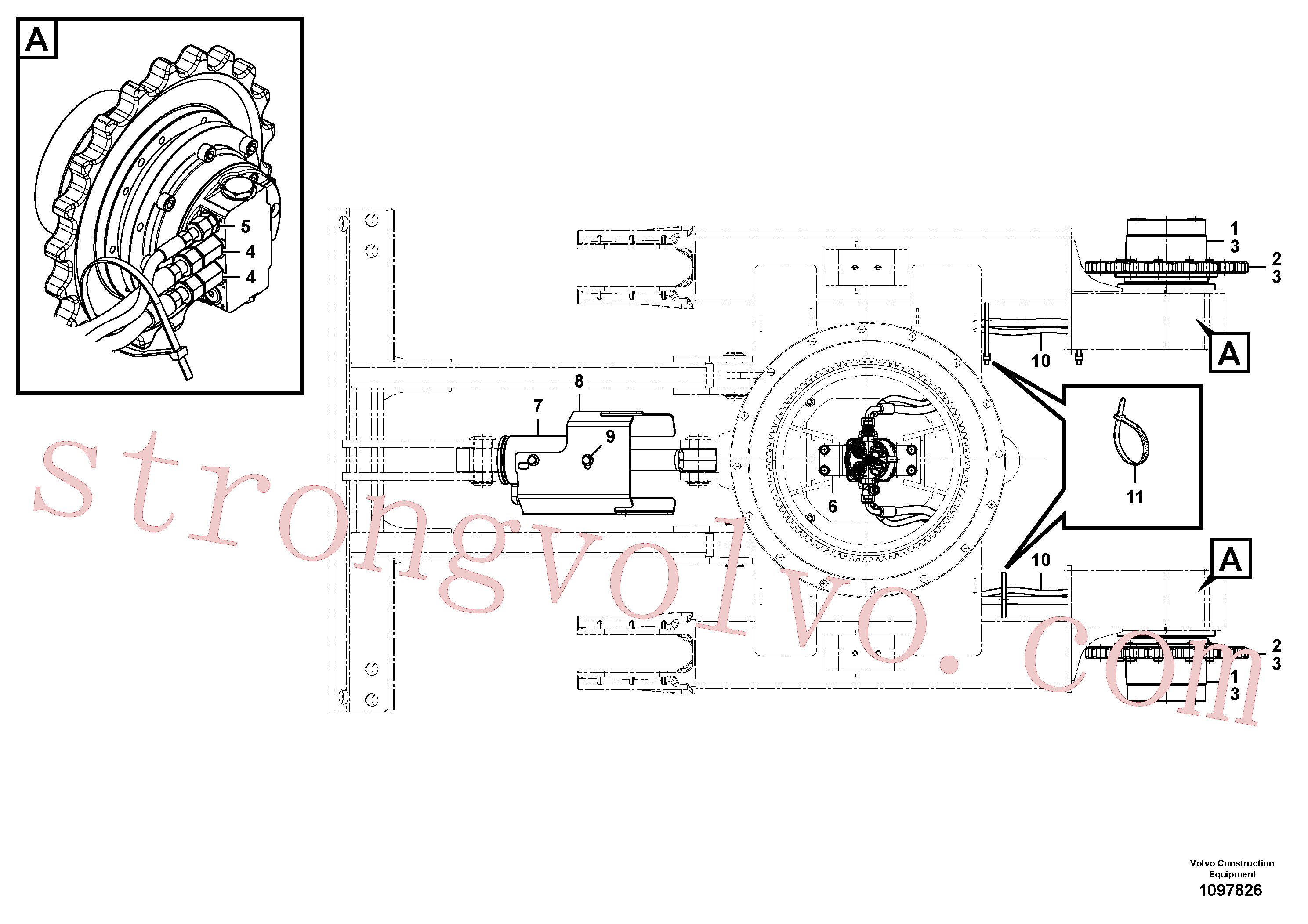 VOE15615702 Volvo(1097826 Montagem)