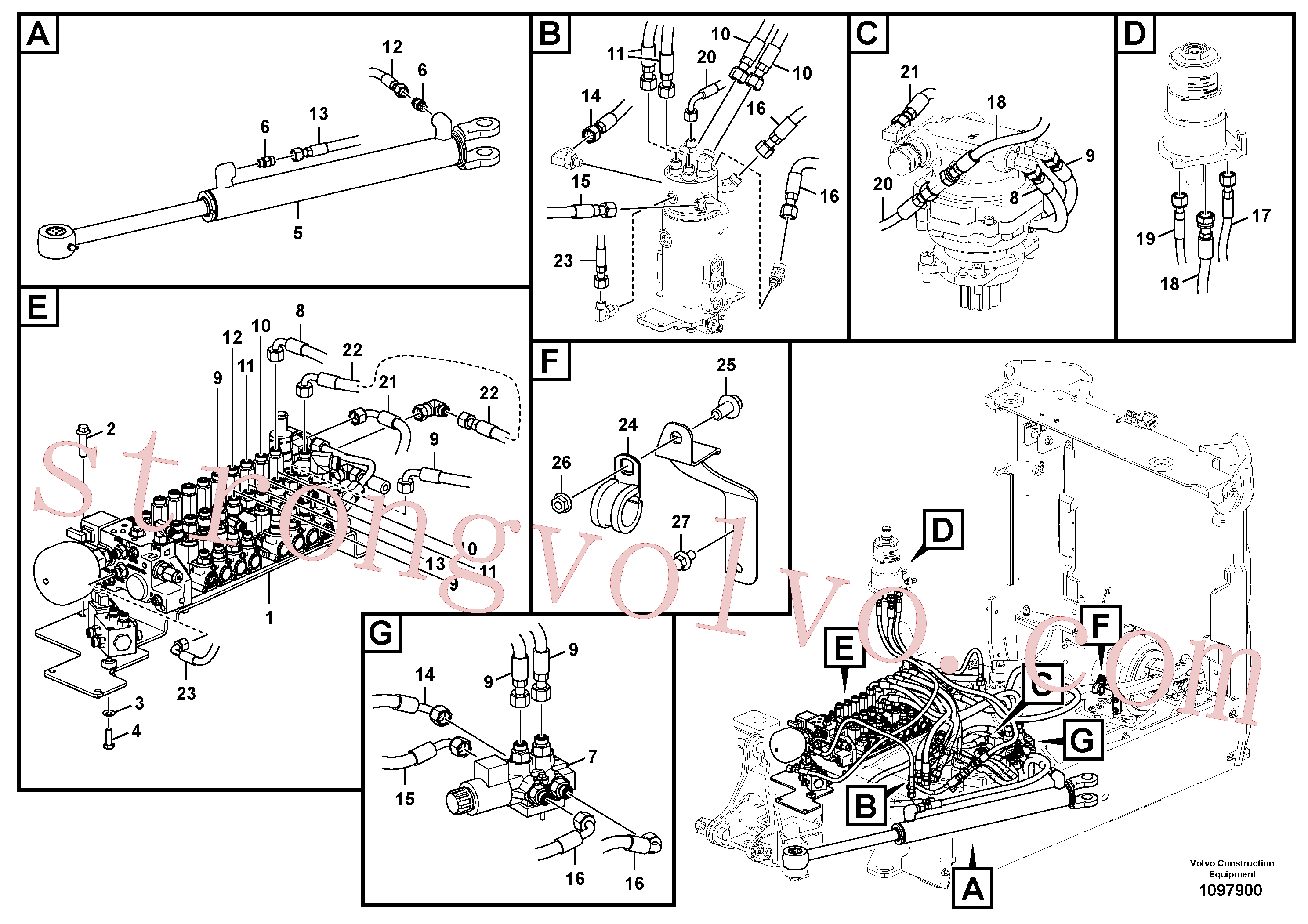 PJ5472003 Volvo(1097900 Montagem)