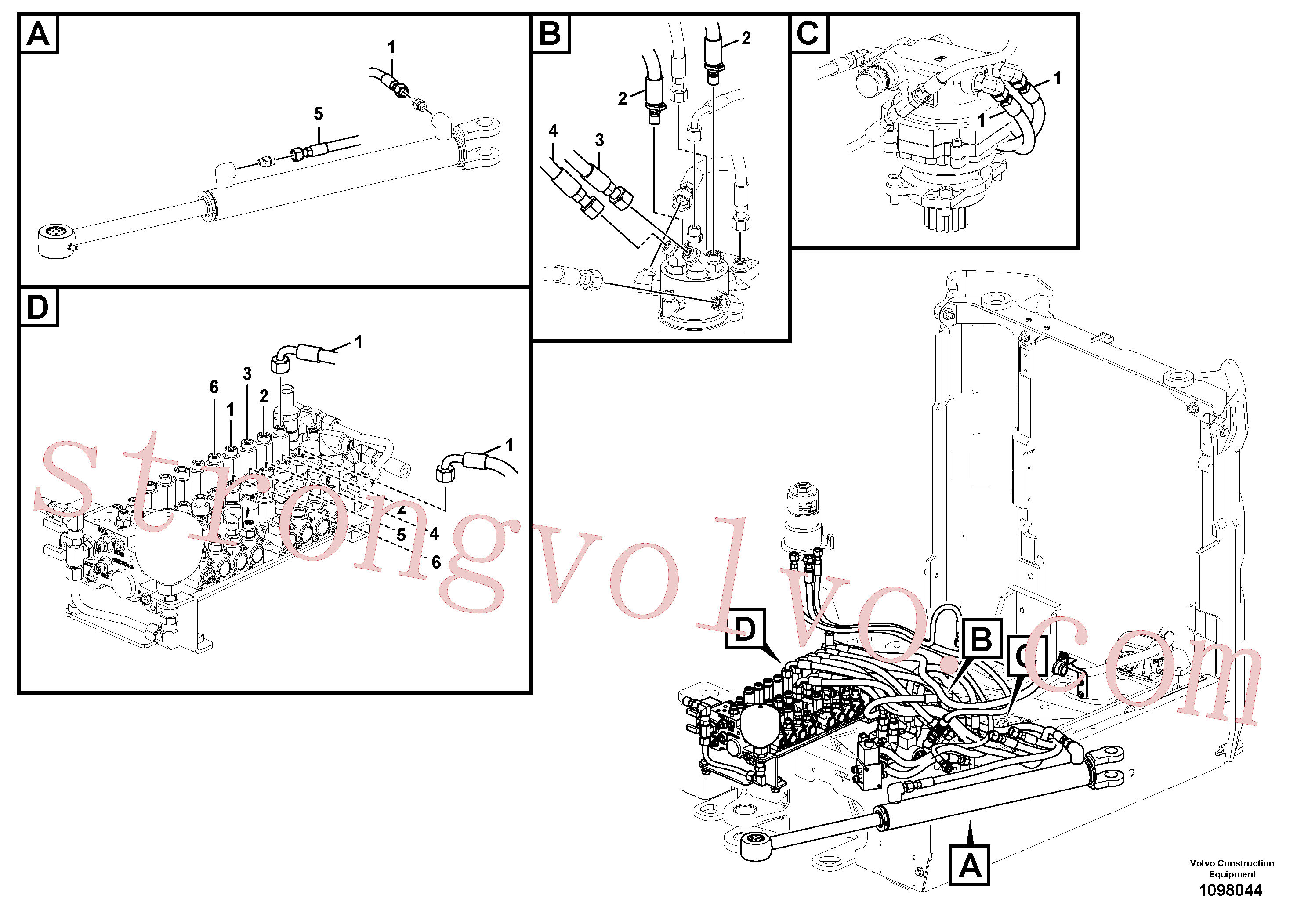 VOE936536 Volvo(1098044 Montagem)