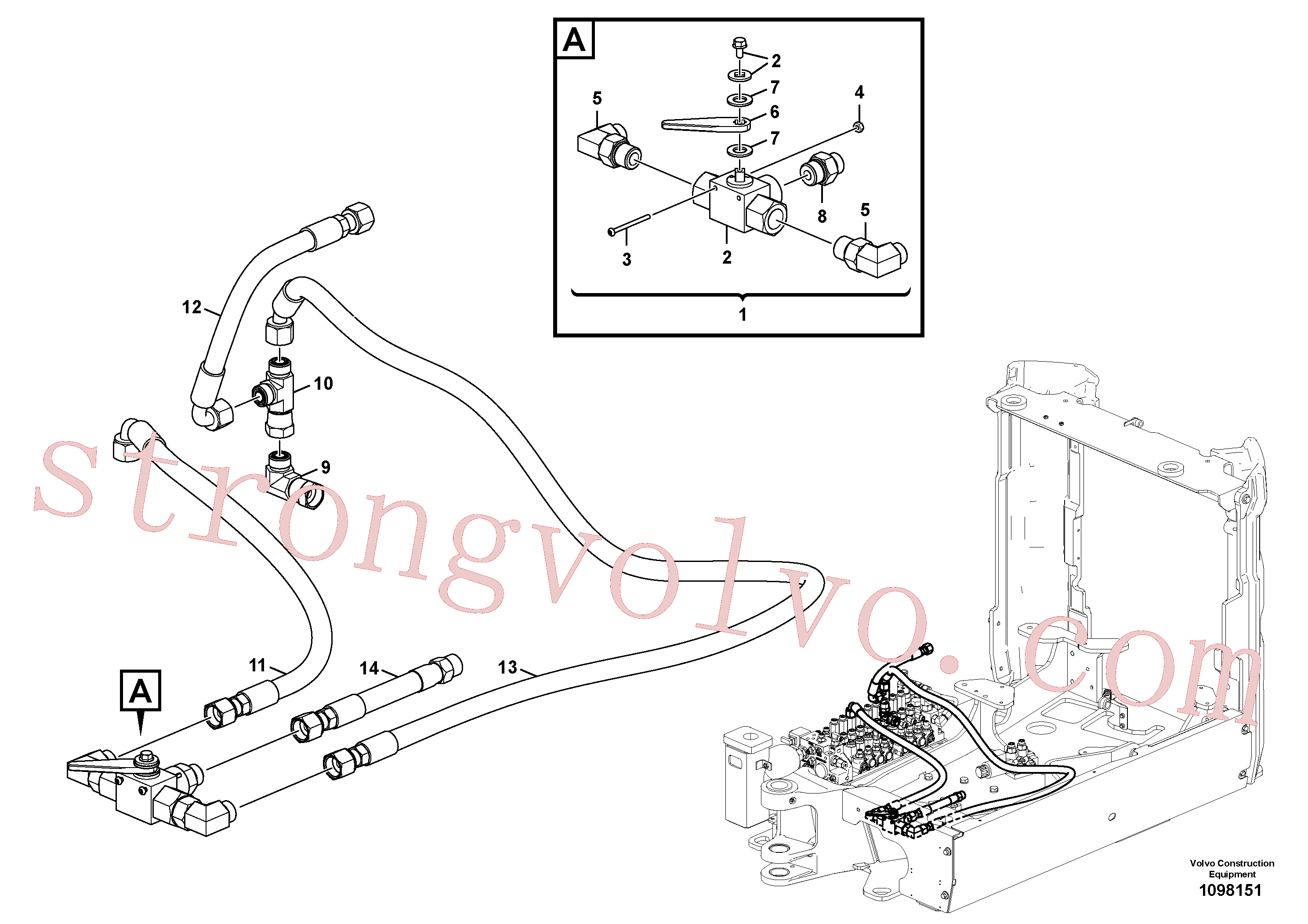 VOE60110192 Volvo(1098151 Montagem)