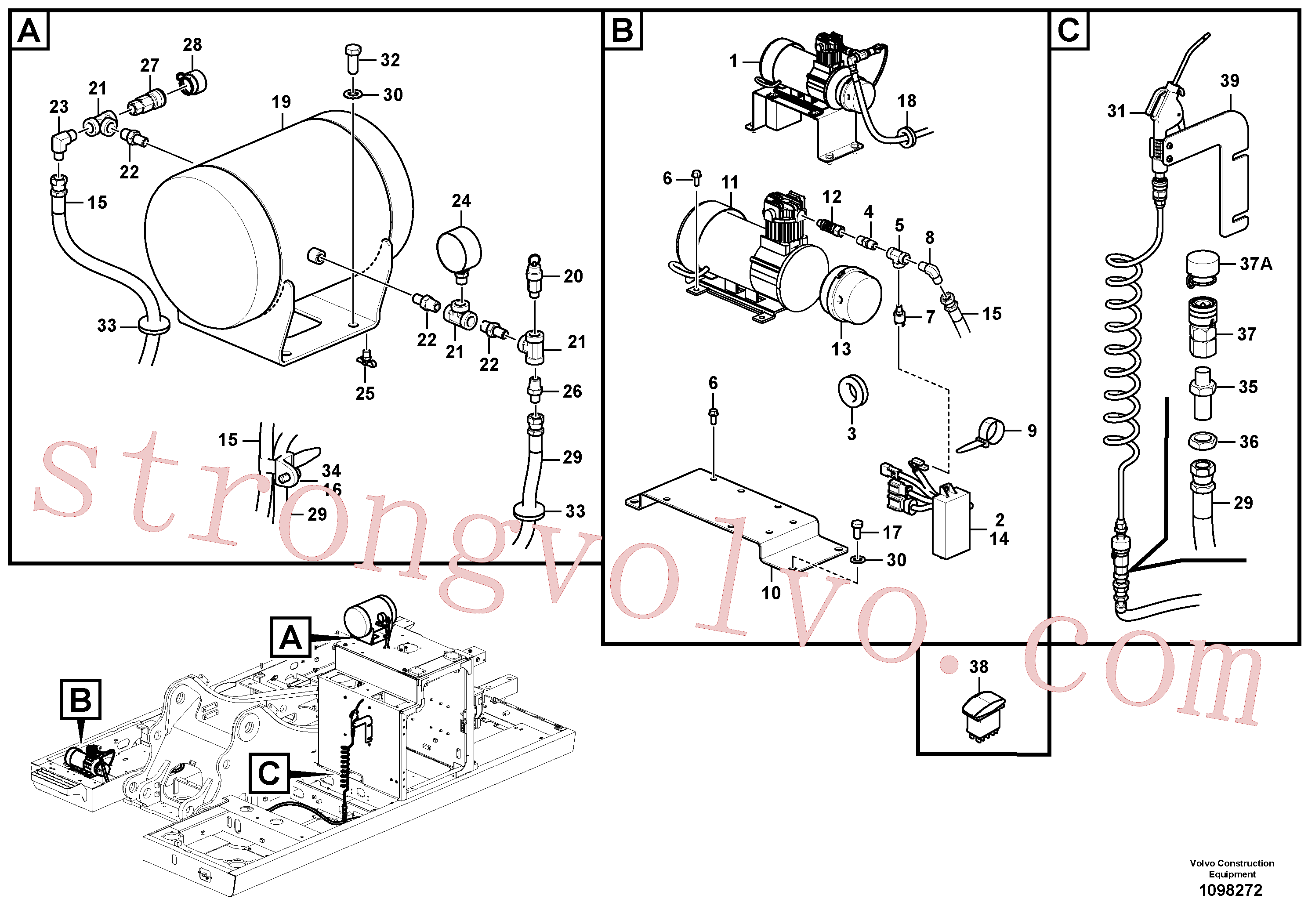 VOE14596340 Volvo(1098272 Montagem)