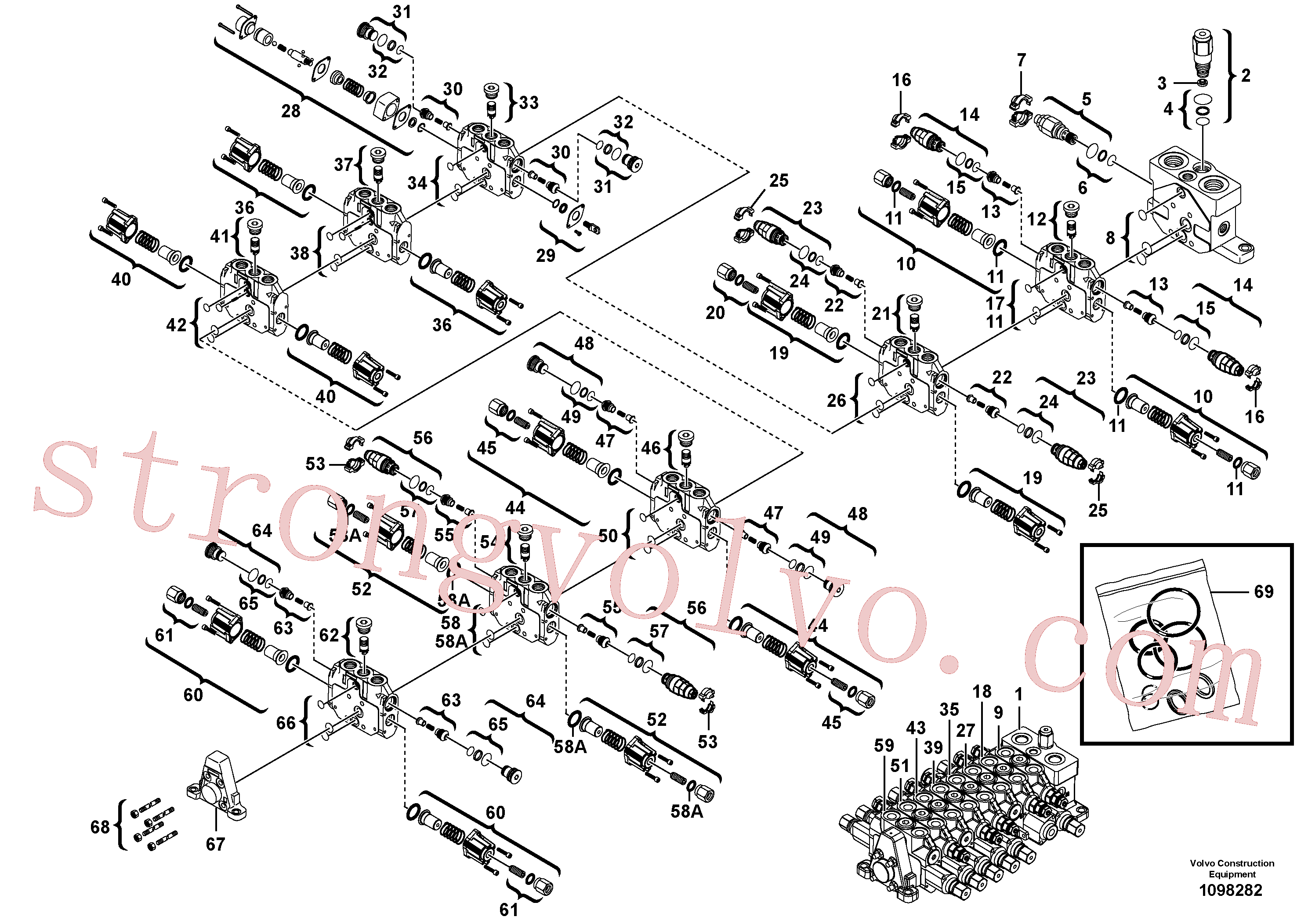 VOE17252610 Volvo(1098282 Montagem)