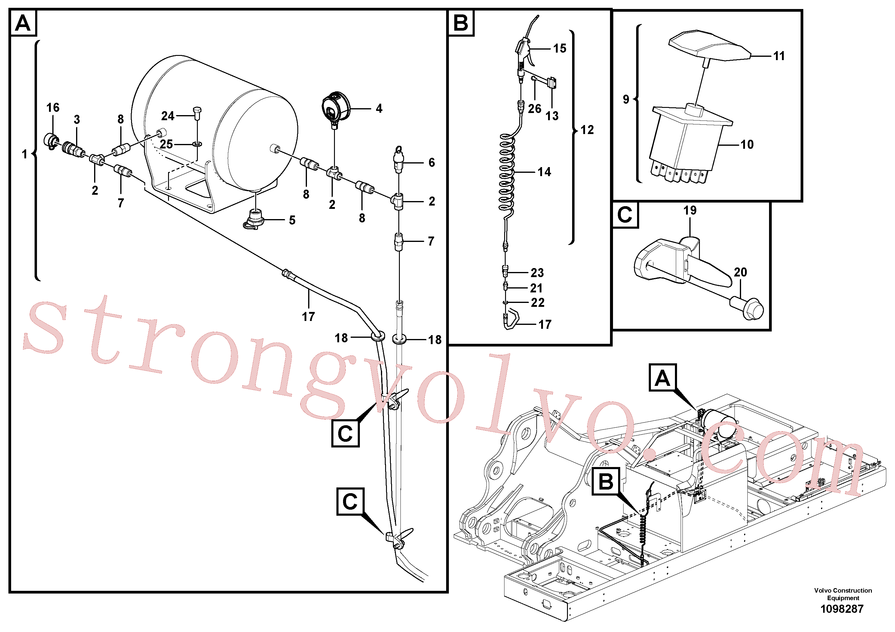 VOE15150915 Volvo(1098287 Montagem)