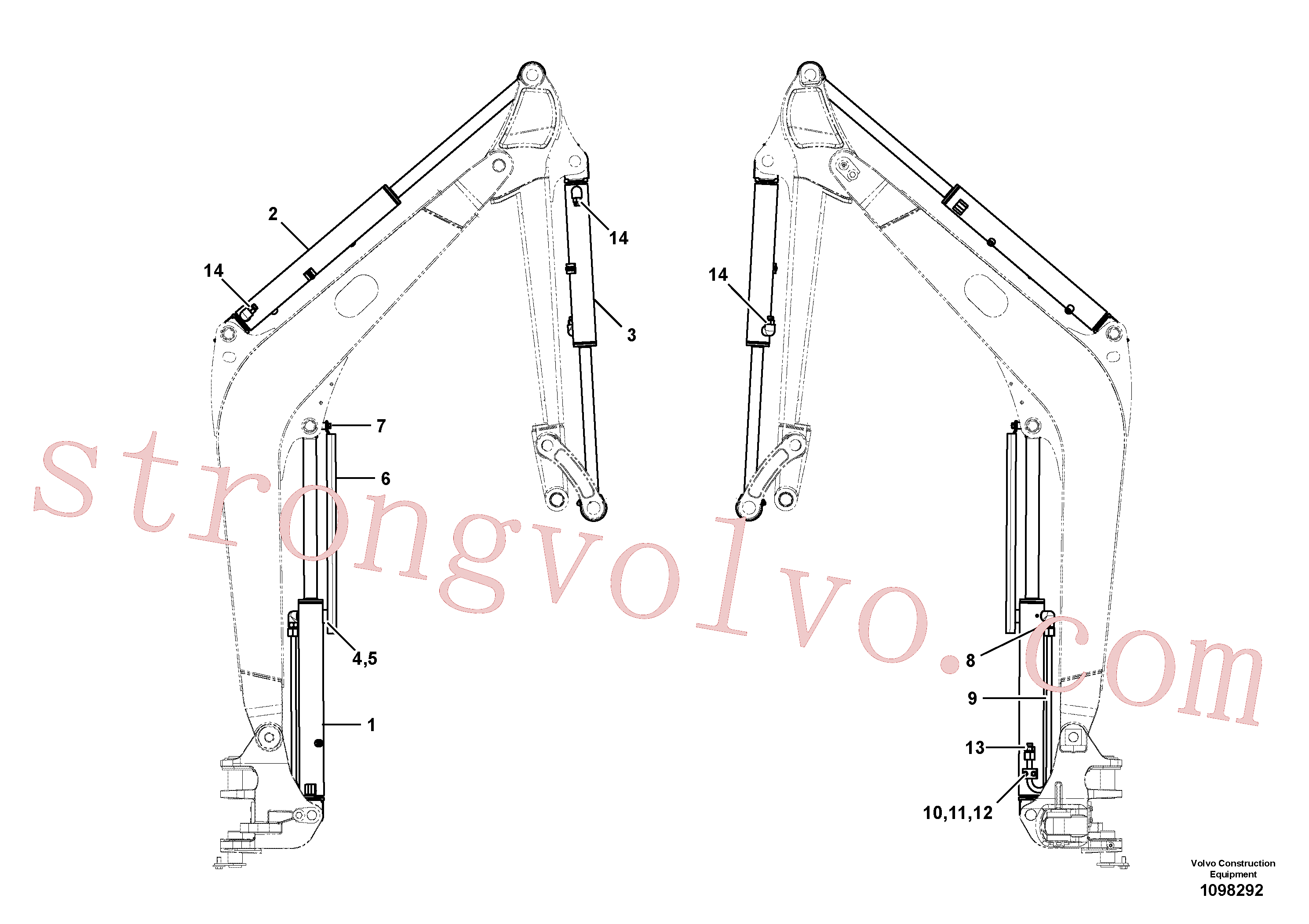 VOE15611297 Volvo(1098292 Montagem)