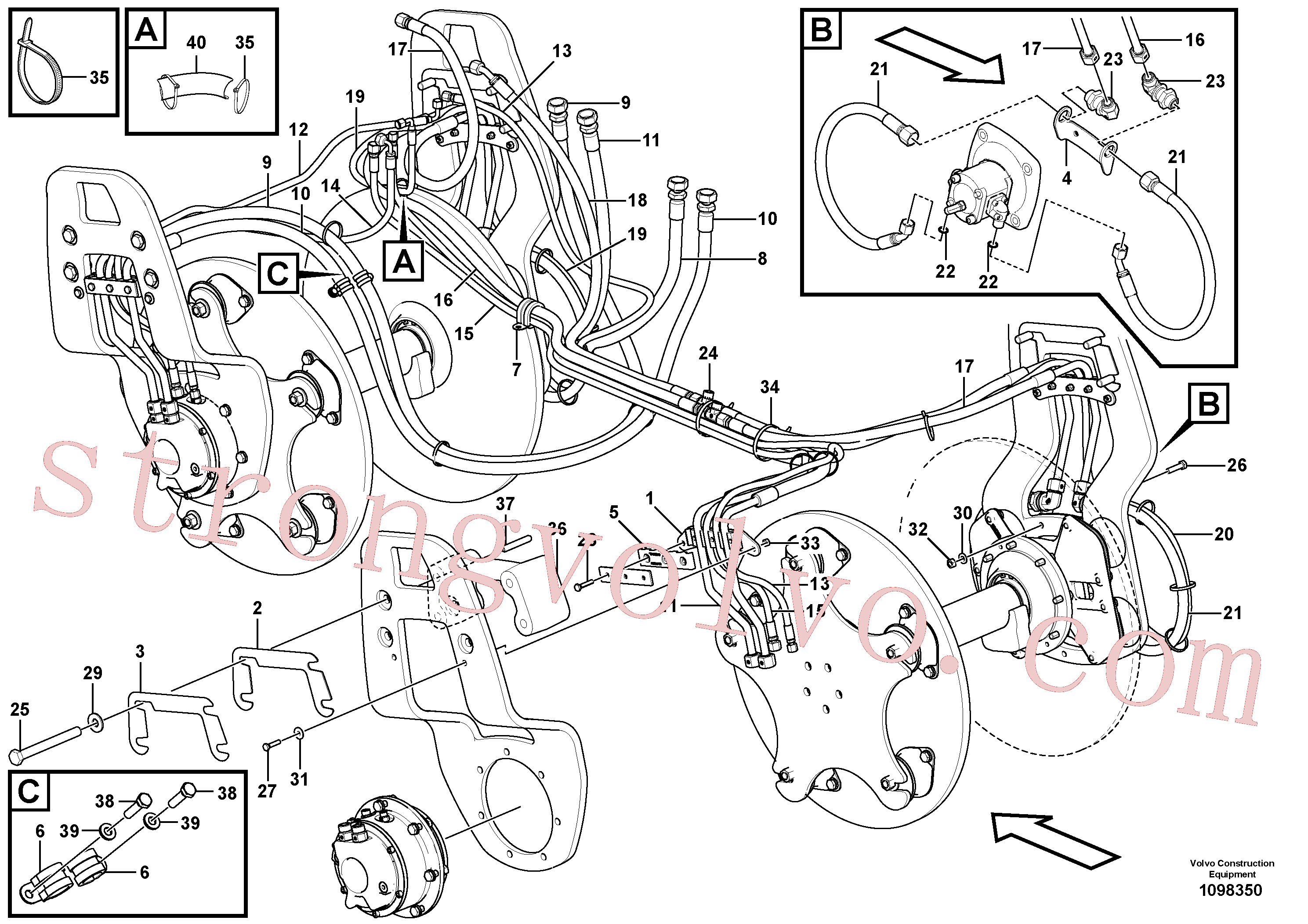 VOE15074741 Volvo(1098350 Montagem)