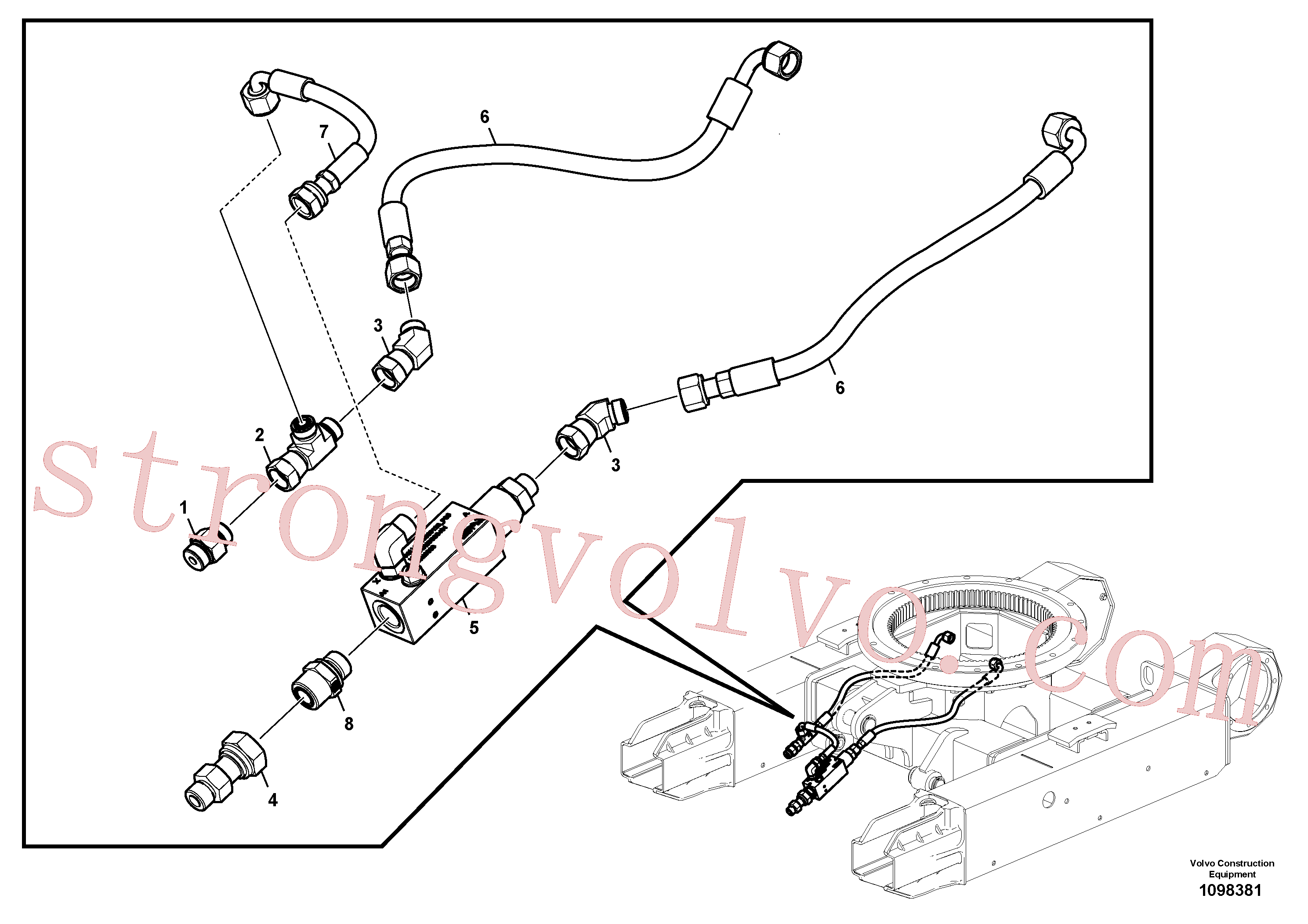 VOE16249768 Volvo(1098381 Montagem)
