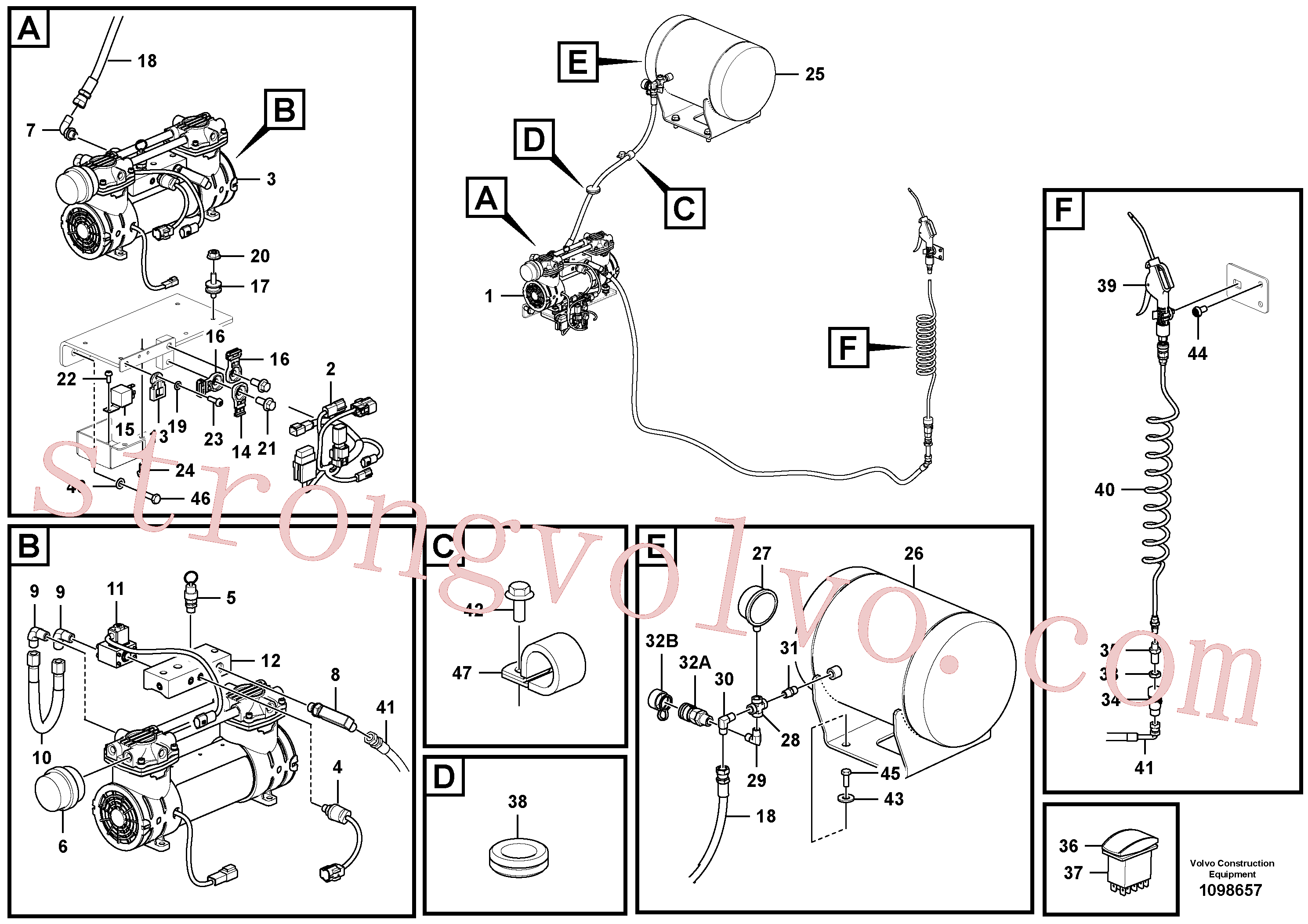 VOE993195 Volvo(1098657 Montagem)