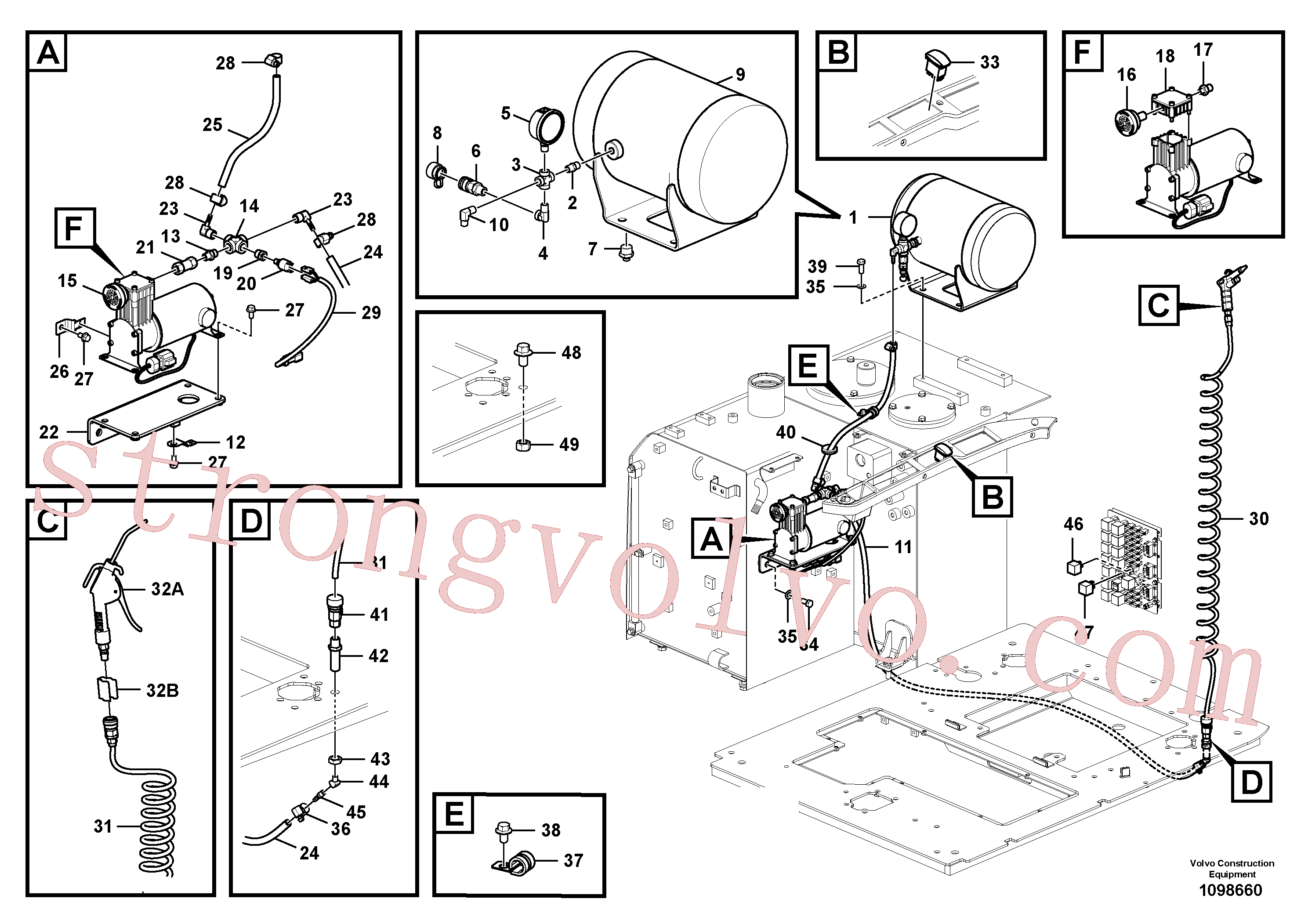 VOE14596351 Volvo(1098660 Montagem)