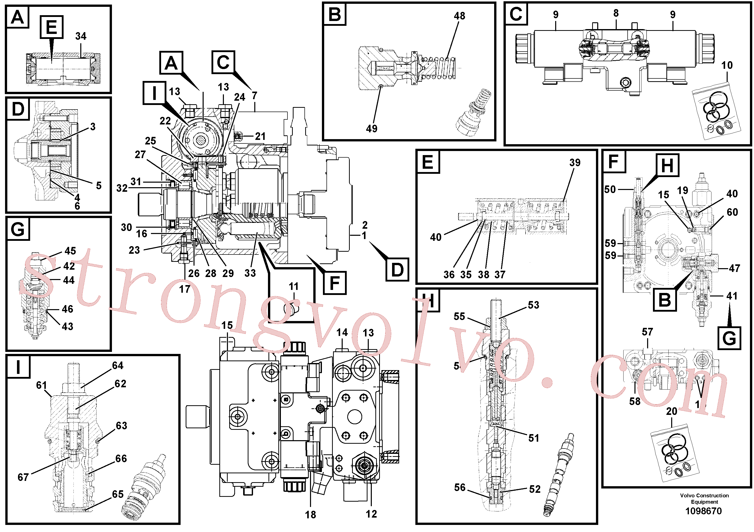 ZM2161760 Bujão Inscreva-se para Volvo Acessórios para escavadeira