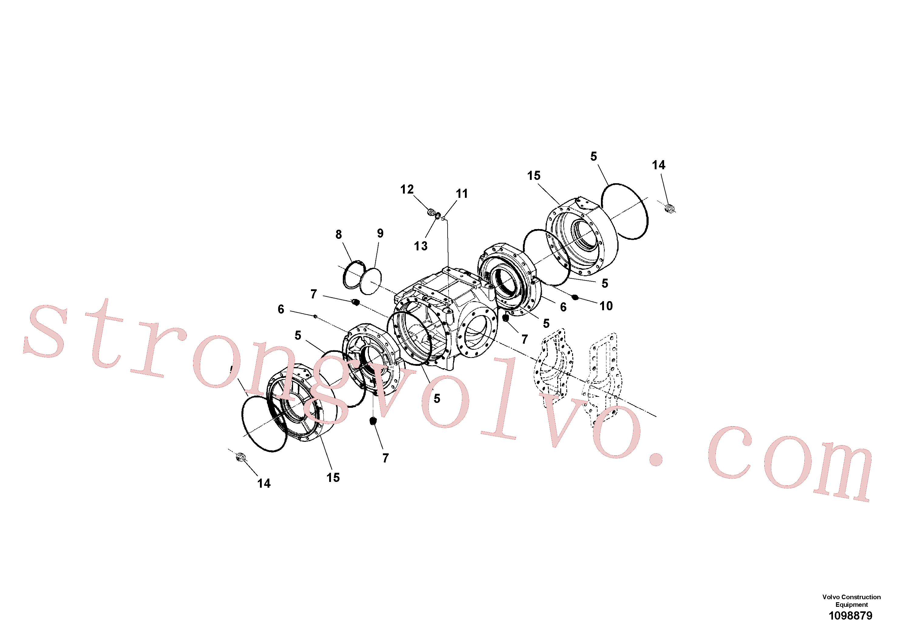 RM58916578 Volvo Eixo(1098879 Montagem)