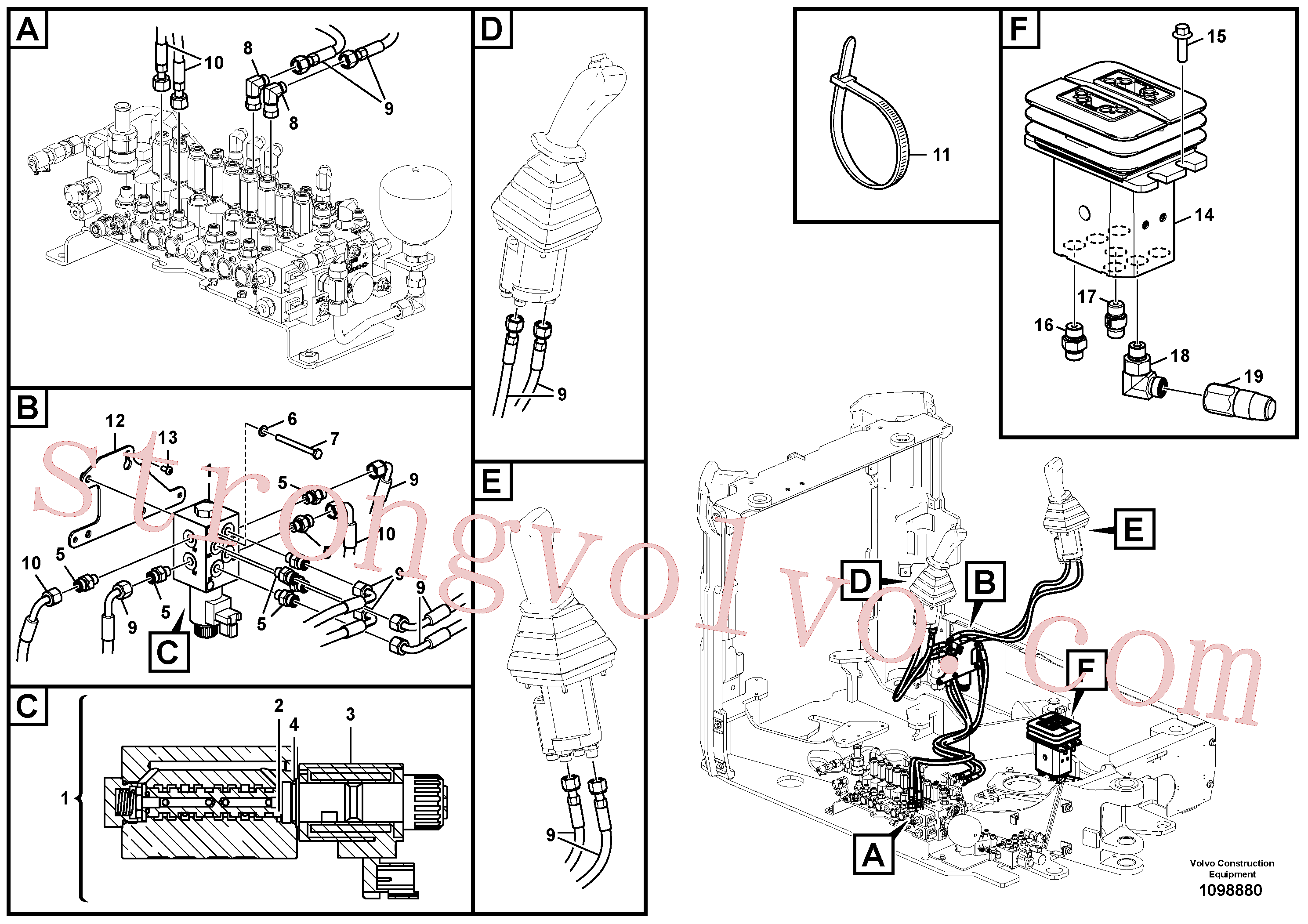 VOE15645064 Volvo(1098880 Montagem)