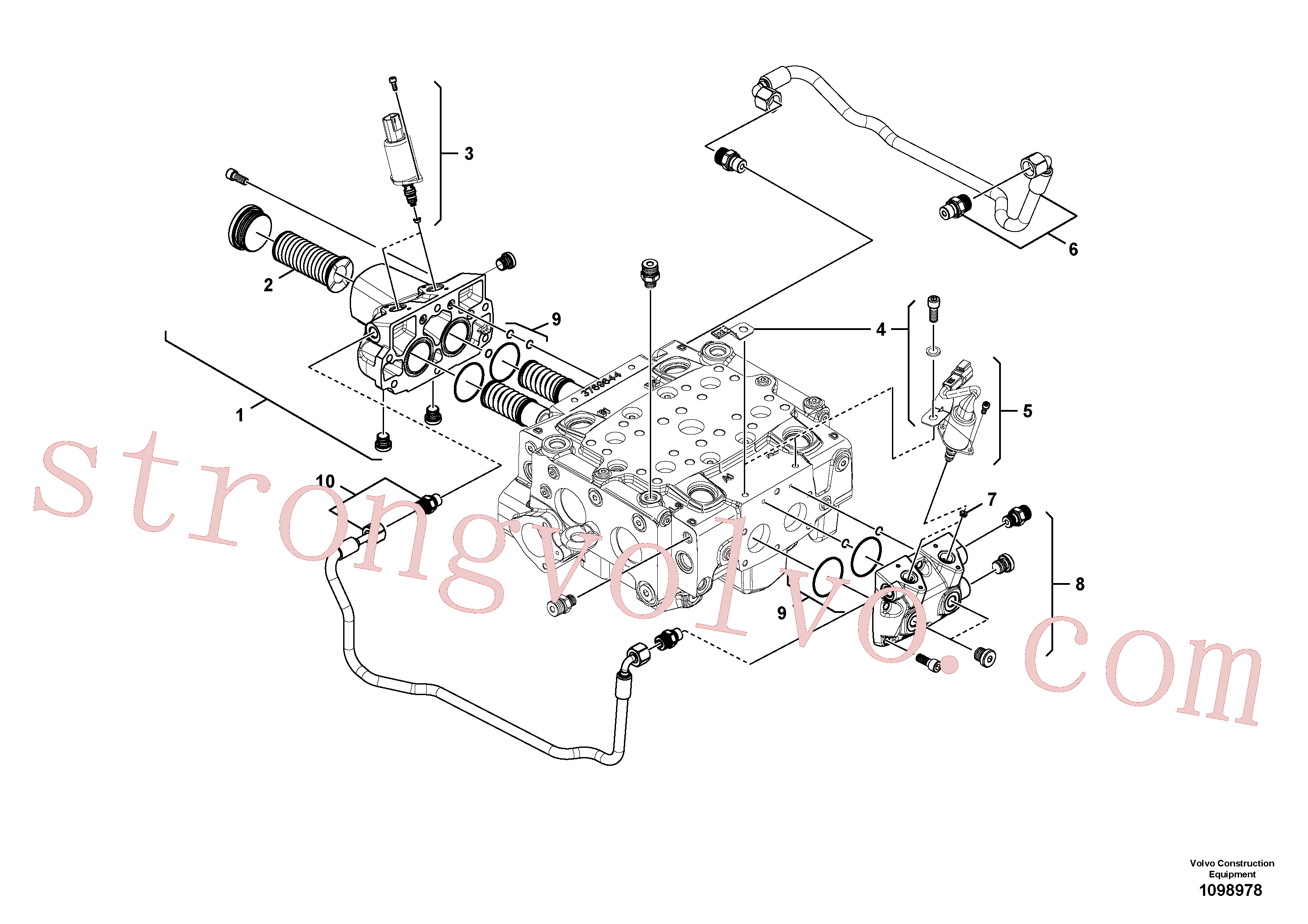 Volvo Montagem VOE15165605 Jogo Acessórios
