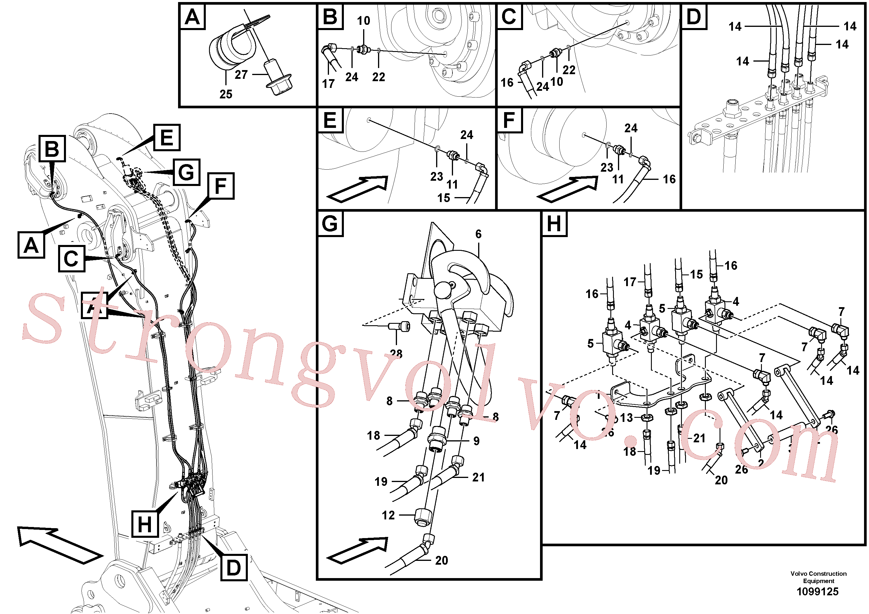 VOE14588638 Volvo(1099125 Montagem)
