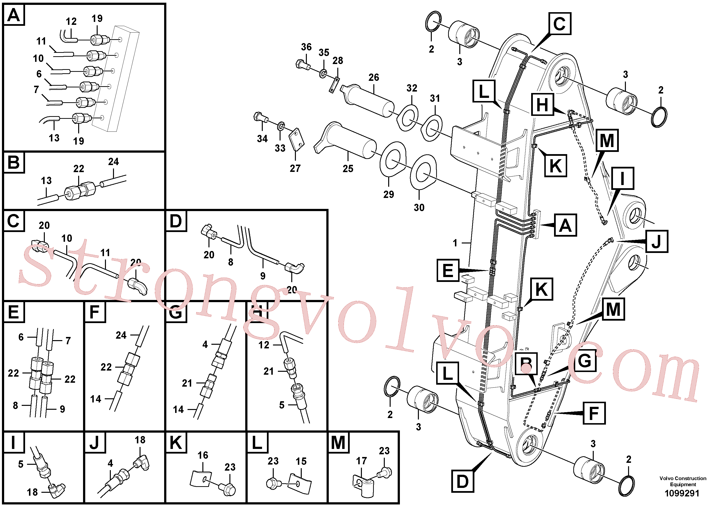 VOE14522493 Volvo(1099291 Montagem)