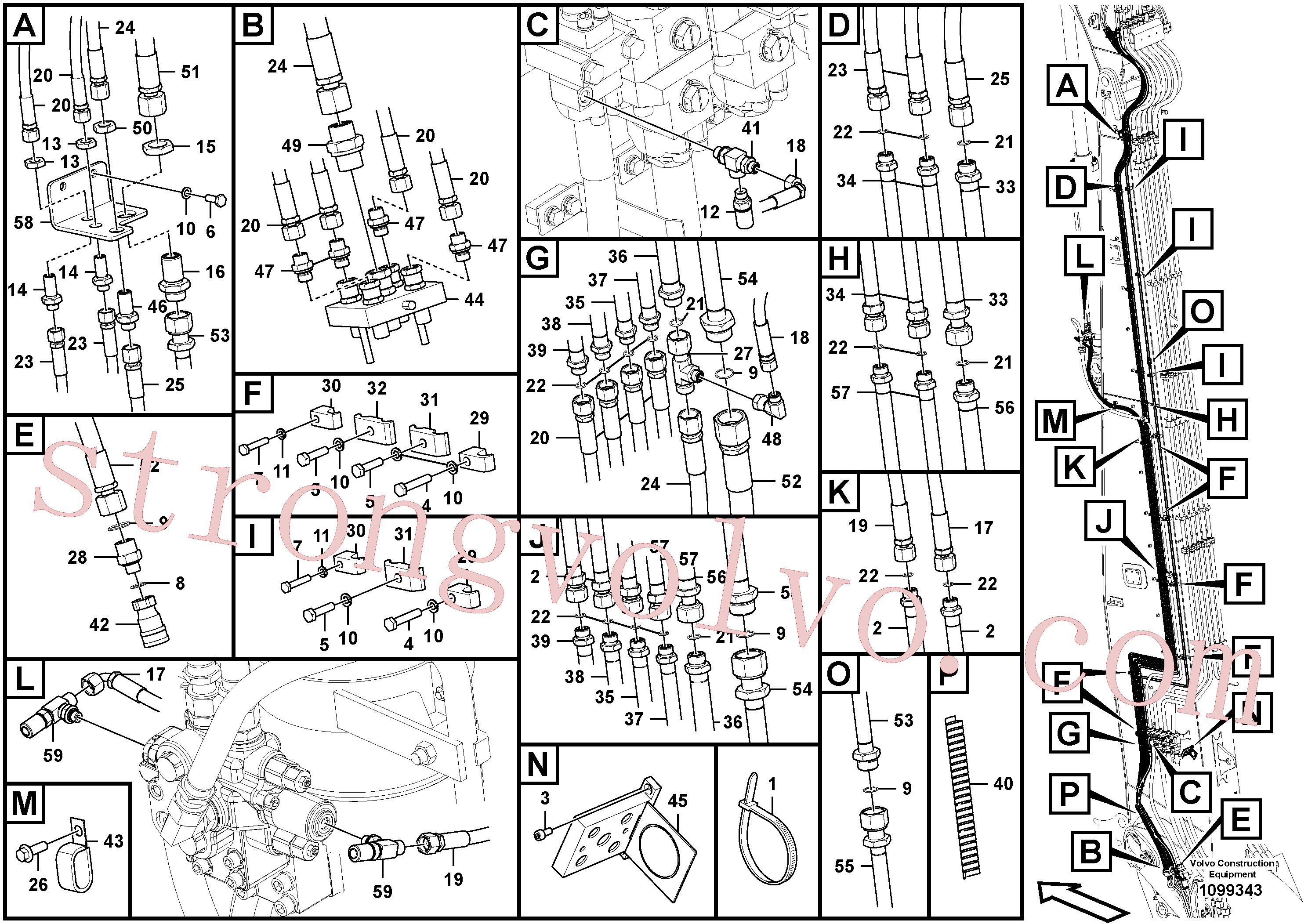 VOE14601775 Volvo(1099343 Montagem)