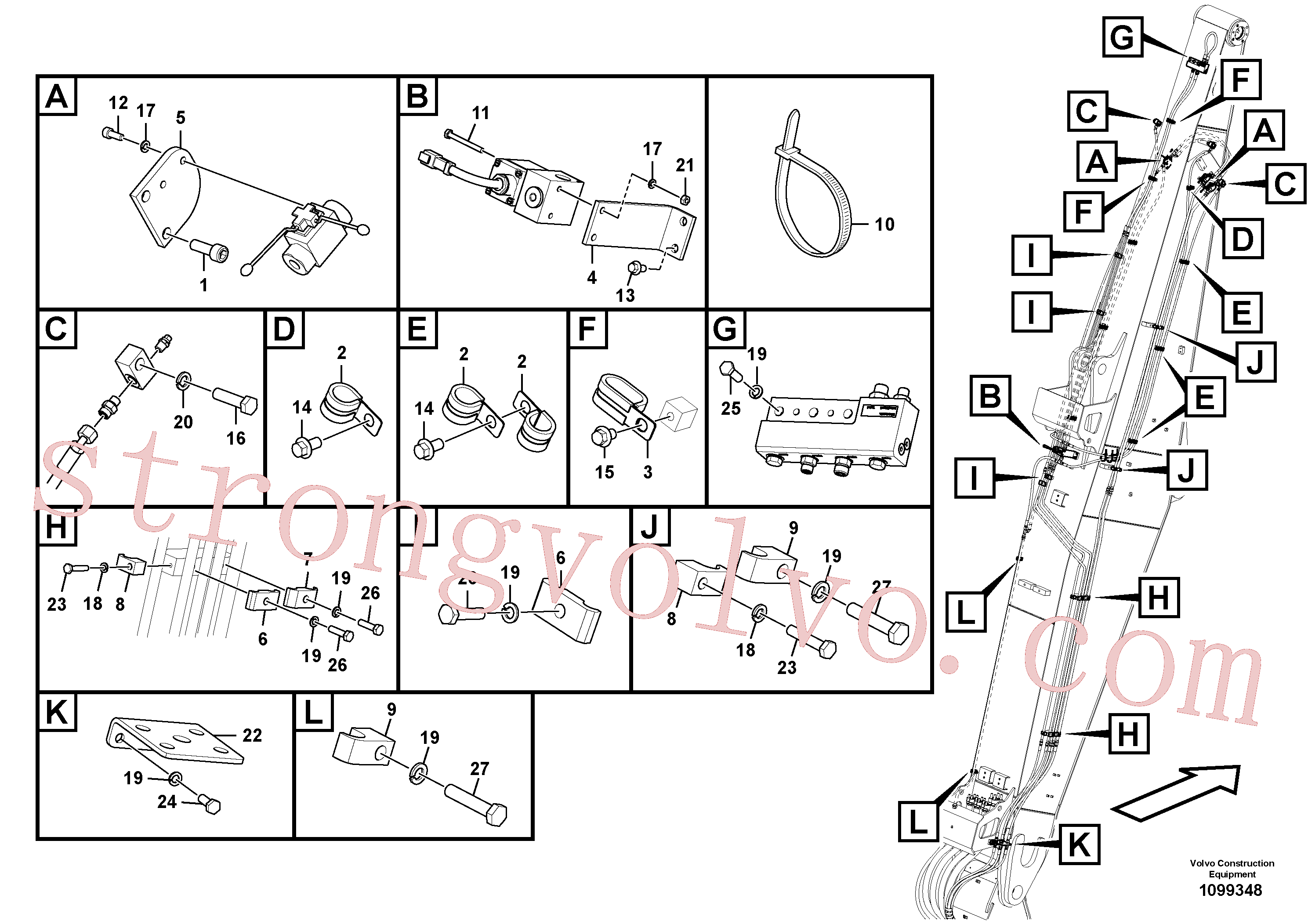 VOE60112578 Volvo(1099348 Montagem)