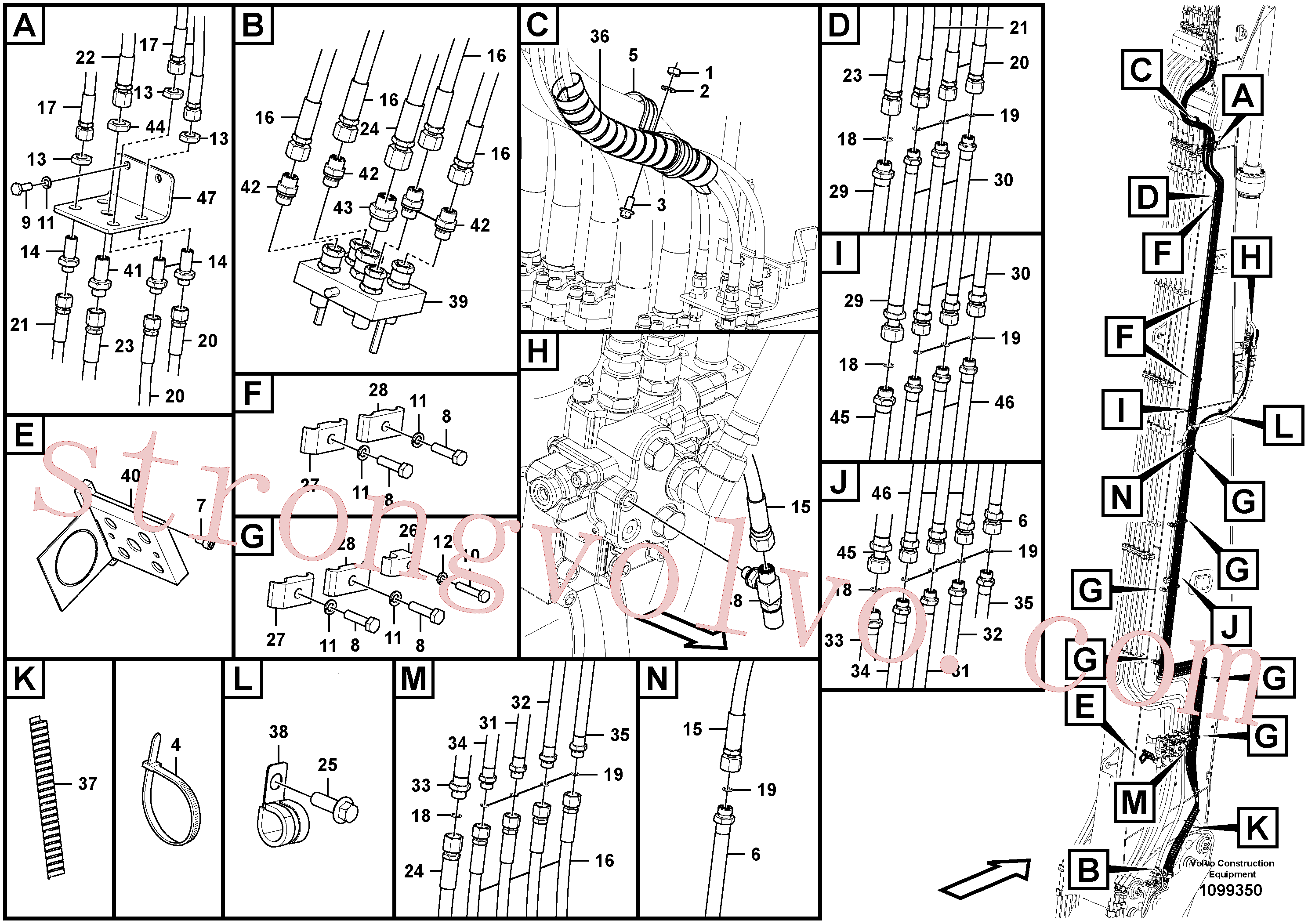 VOE14602089 Volvo(1099350 Montagem)