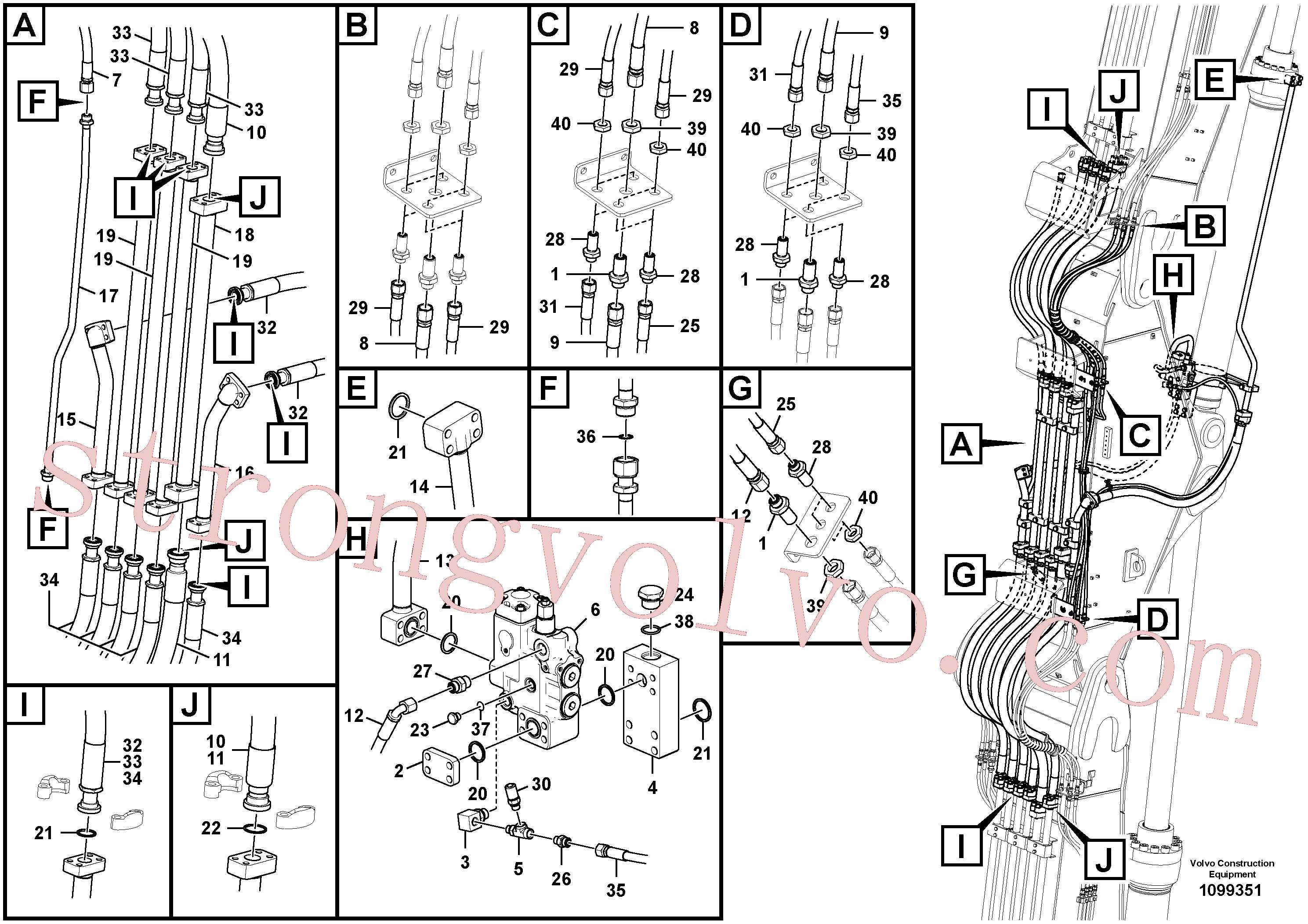 Volvo Acessórios para escavadeira VOE938507 Xtraflex/5000 Acessórios