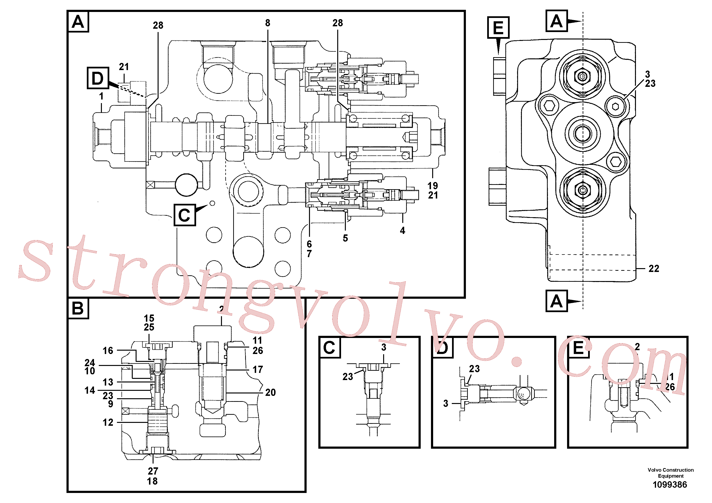 VOE14721261 Volvo(1099386 Montagem)