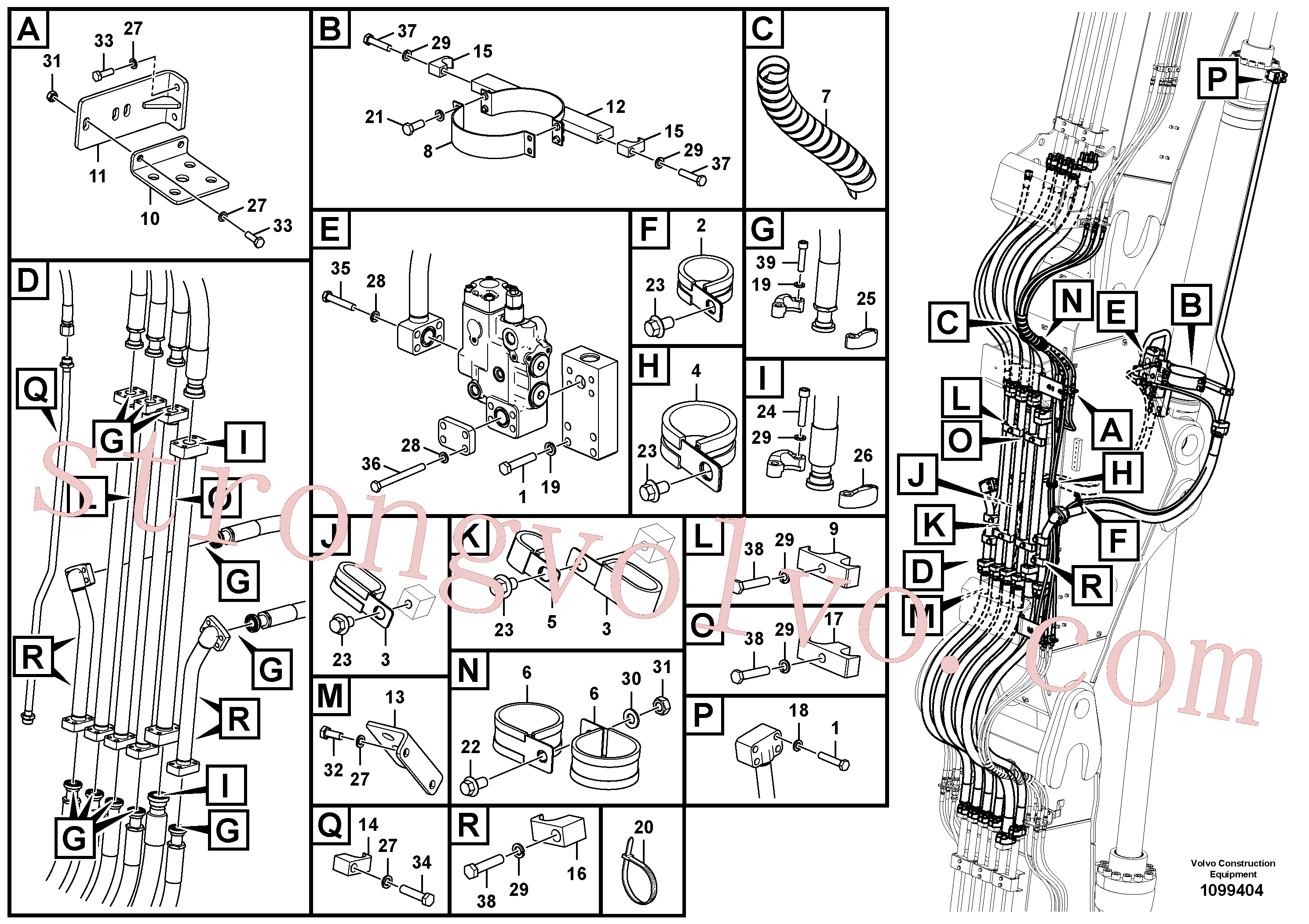 VOE14602089 Volvo(1099404 Montagem)