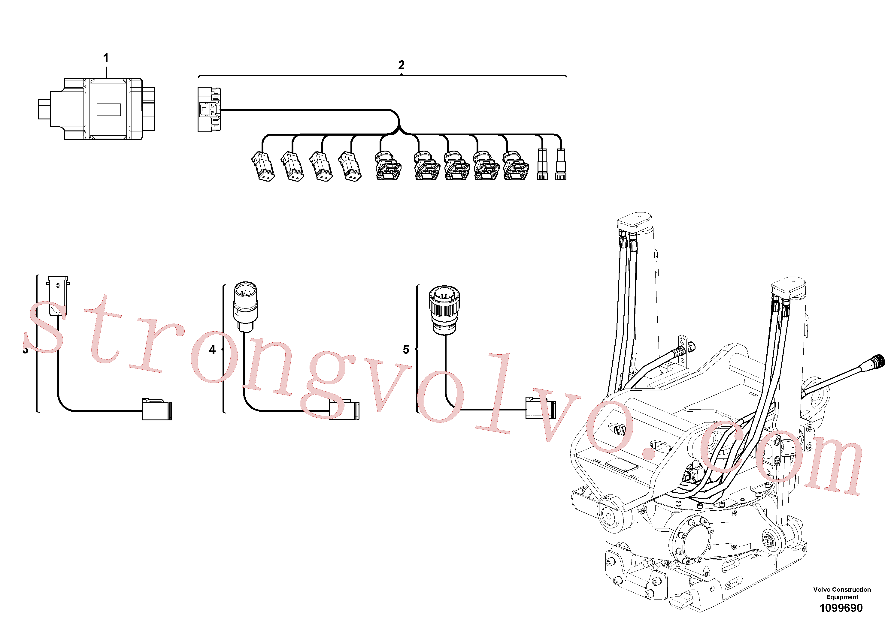 VOE14657306 Volvo(1099690 Montagem)