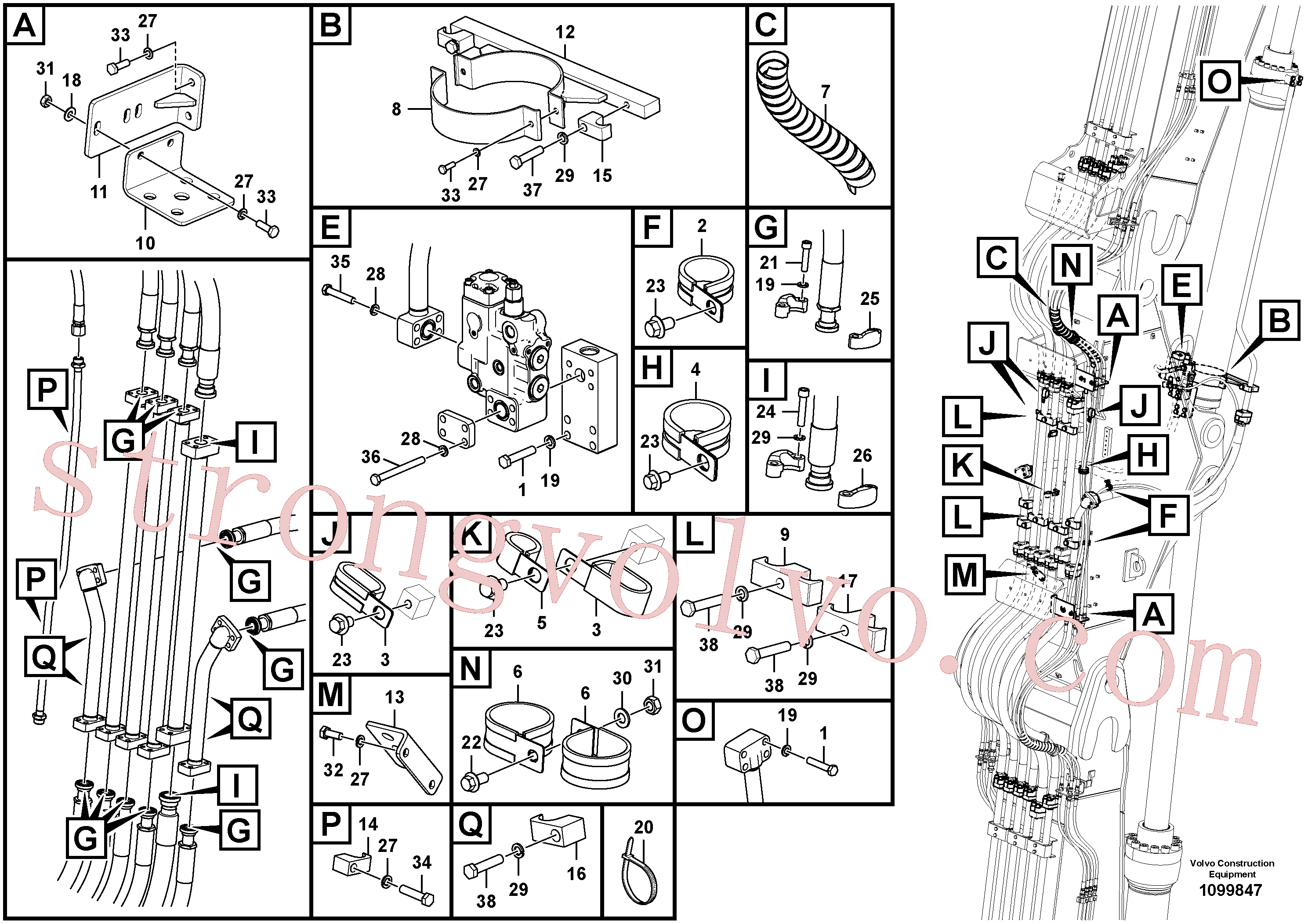 VOE14602089 Volvo(1099847 Montagem)