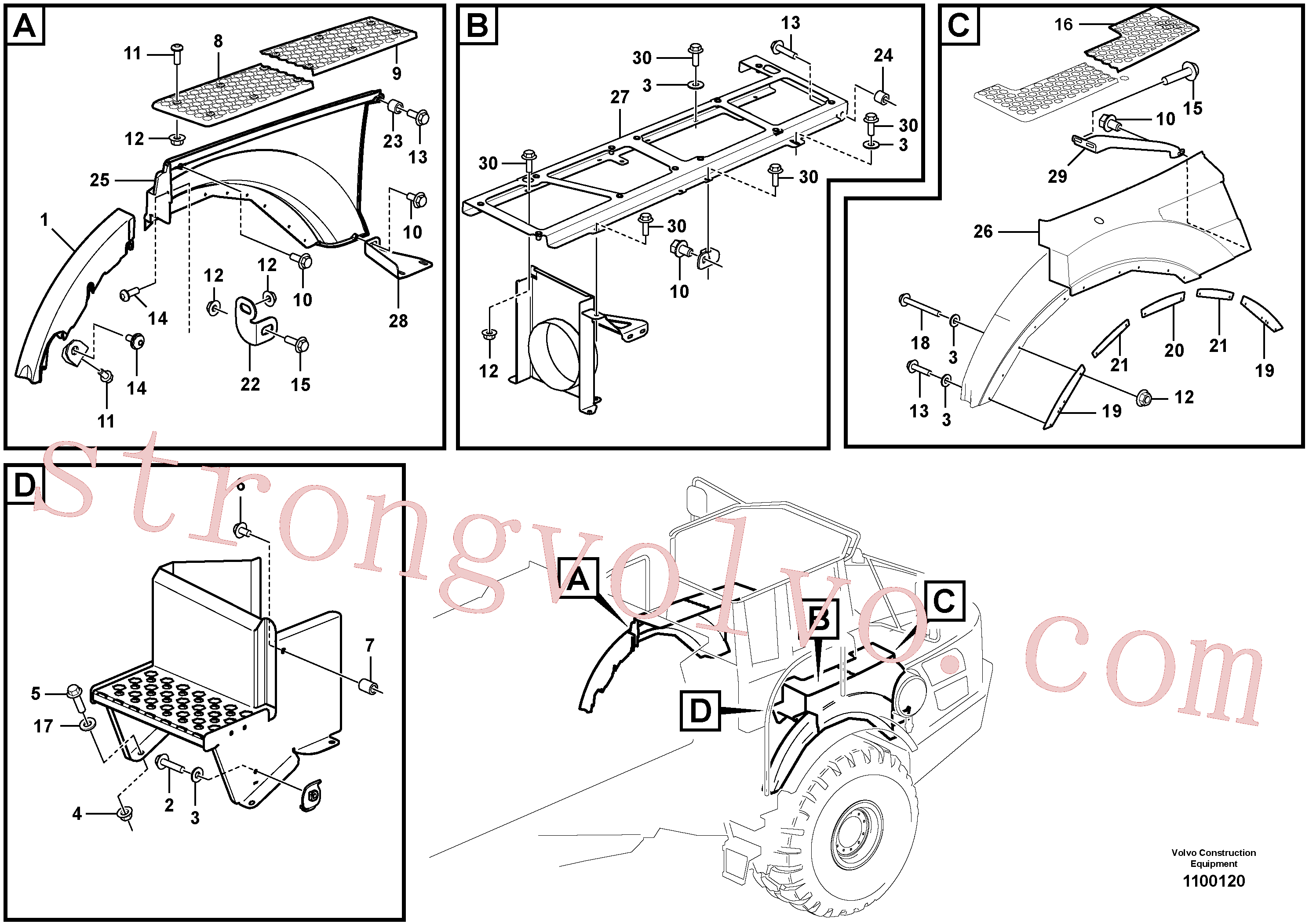 VOE60113118 Volvo(1100120 Montagem)