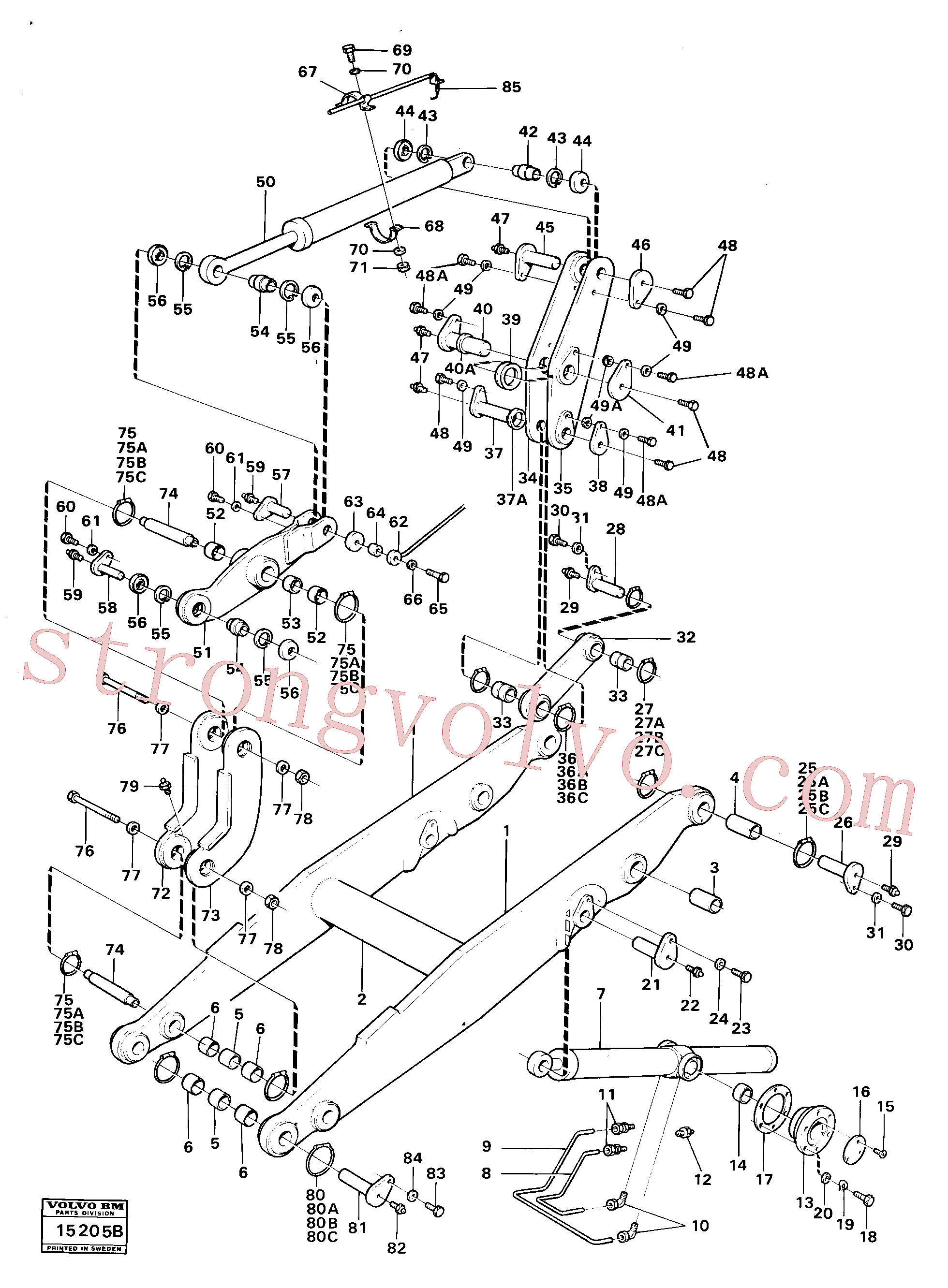VOE956205 Volvo(15205B Montagem)