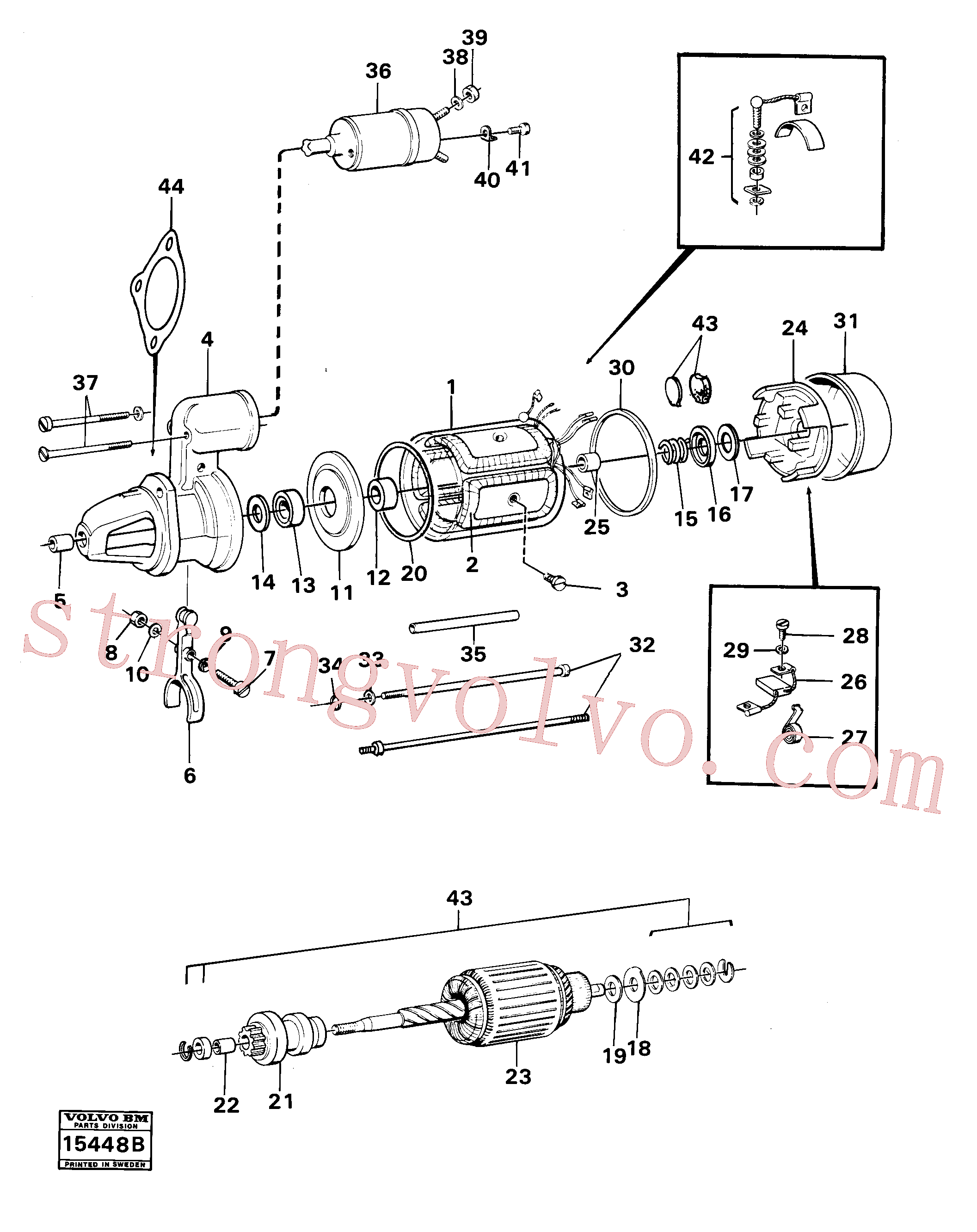 VOE7480178 Junta Inscreva-se para Volvo Acessórios para escavadeira
