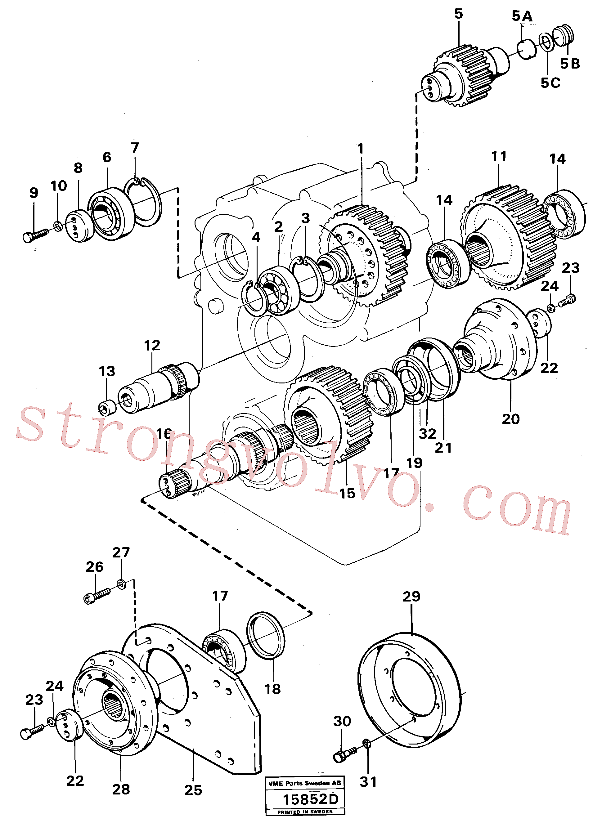 VOE914550 Volvo(15852D Montagem)