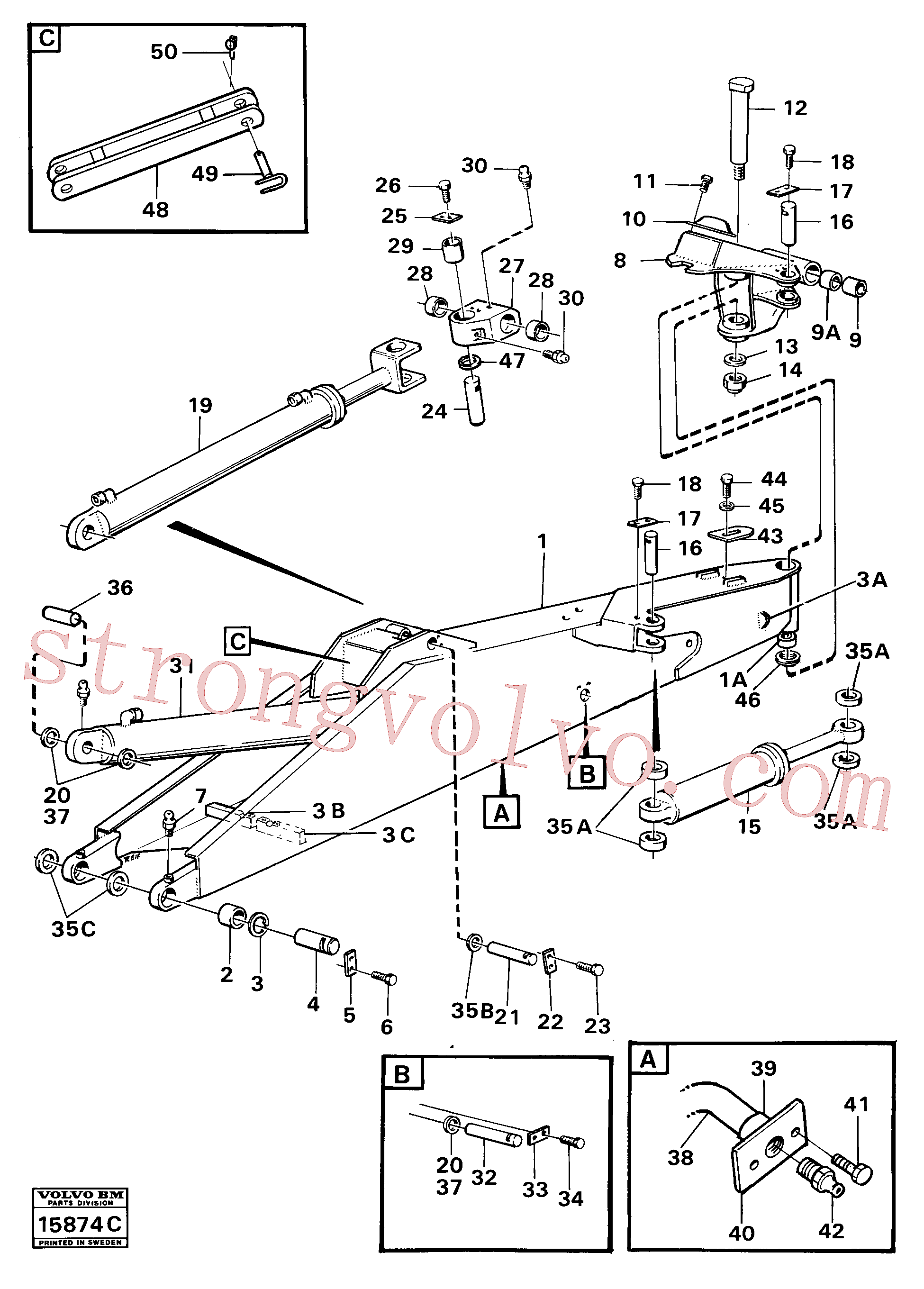 Volvo Acessórios para escavadeira VOE914160 Engraxadeira Acessórios