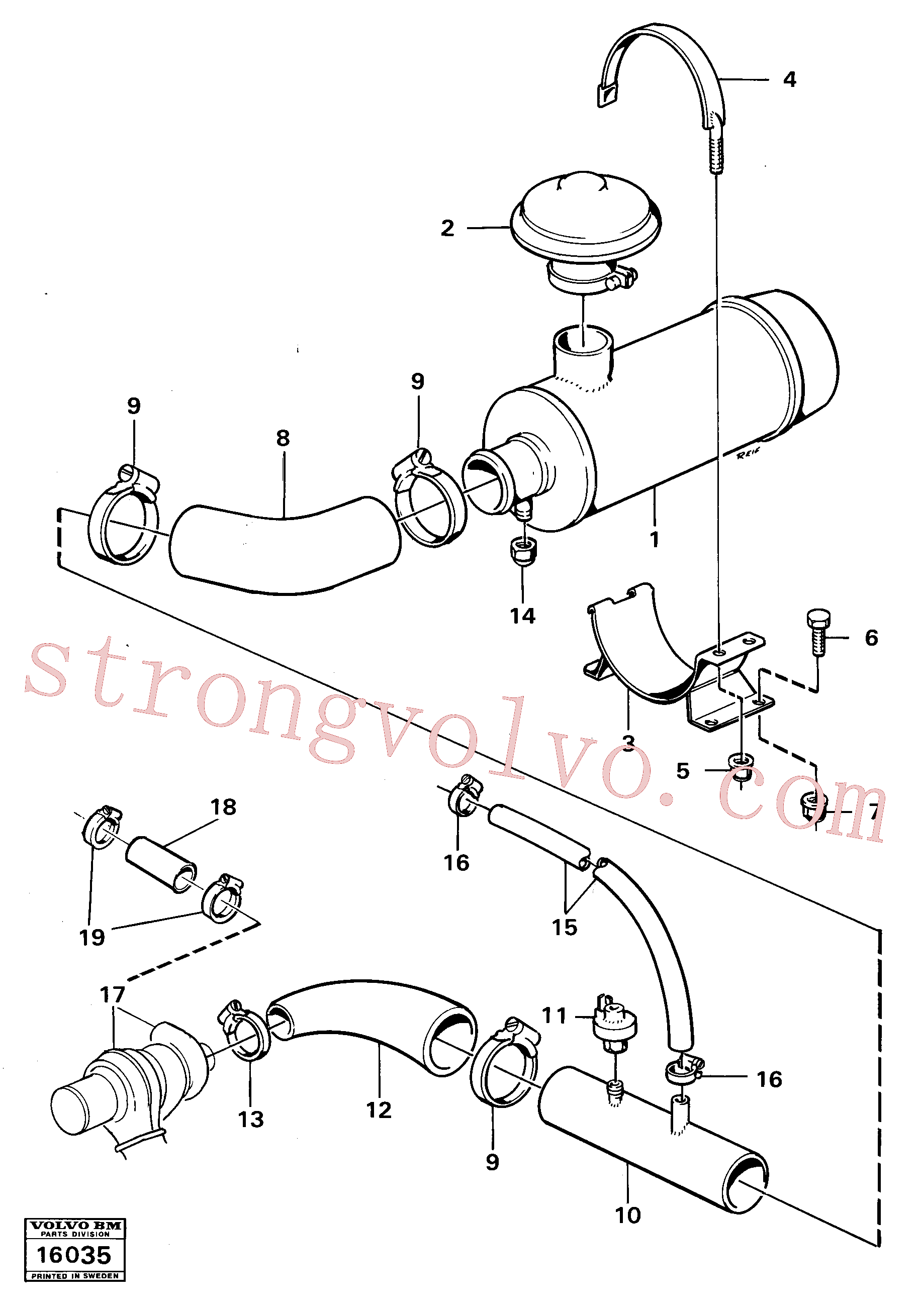 VOE943485 Volvo(16035 Montagem)