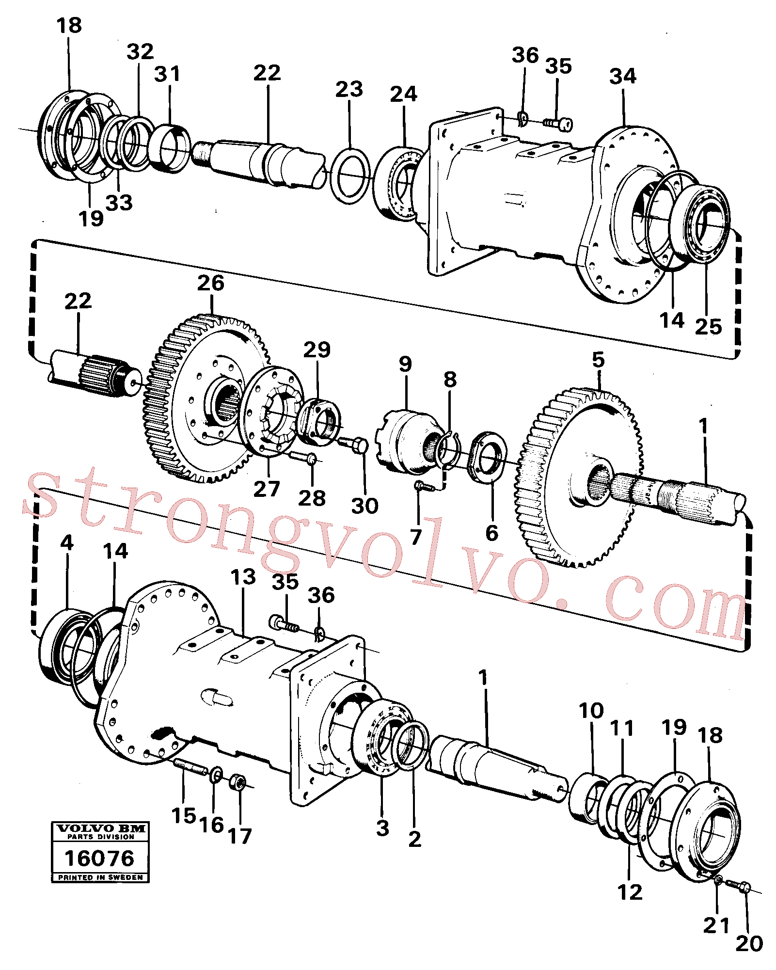 VOE13955675 Volvo(16076 Montagem)