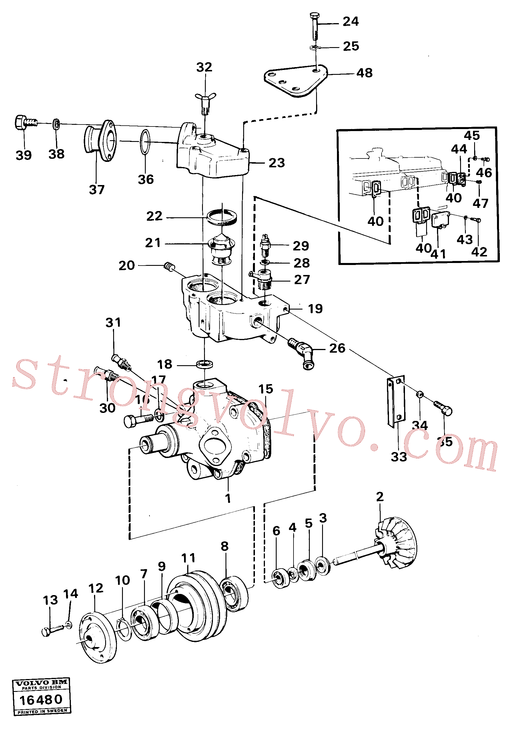 VOE13961607 Volvo(16480 Montagem)