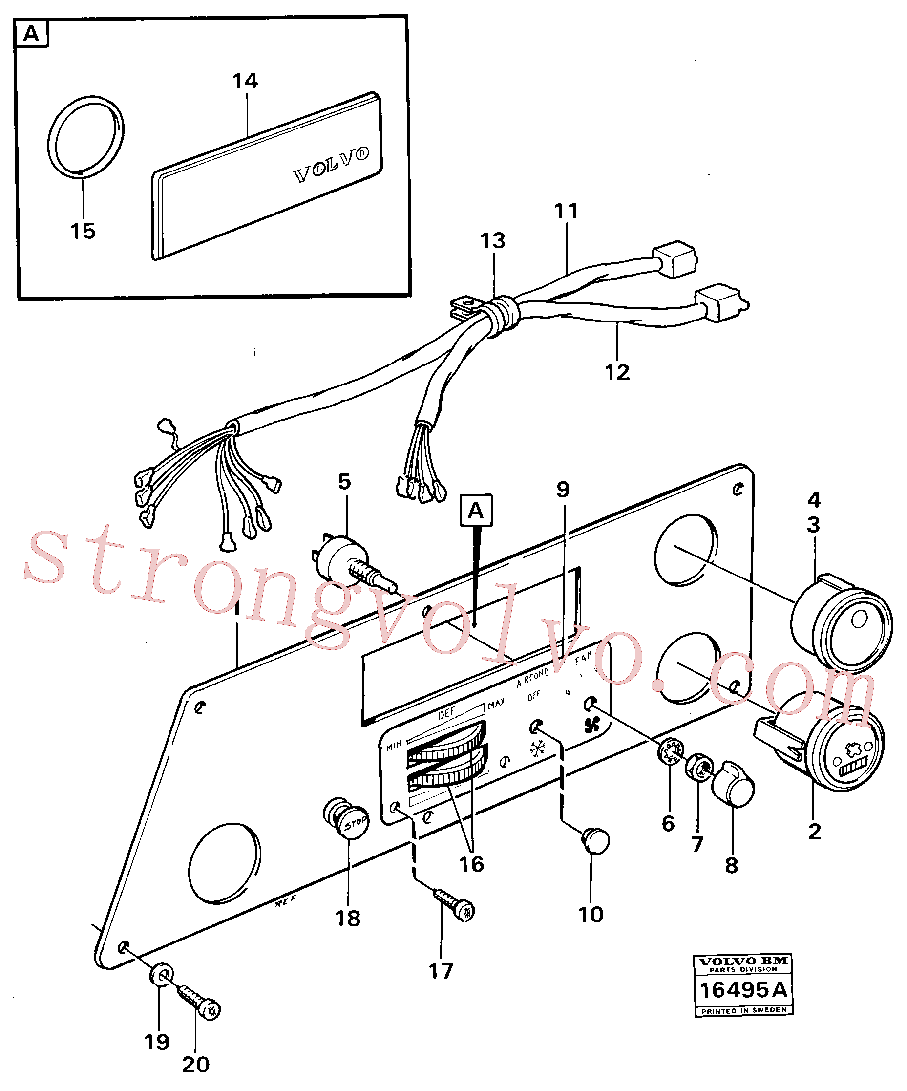 VOE7182059 Volvo(16495A Montagem)