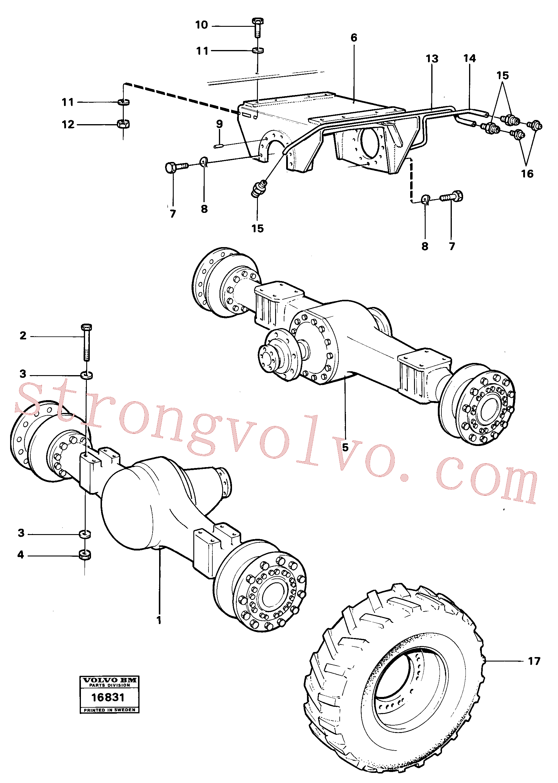 VOE950681 Volvo(16831 Montagem)