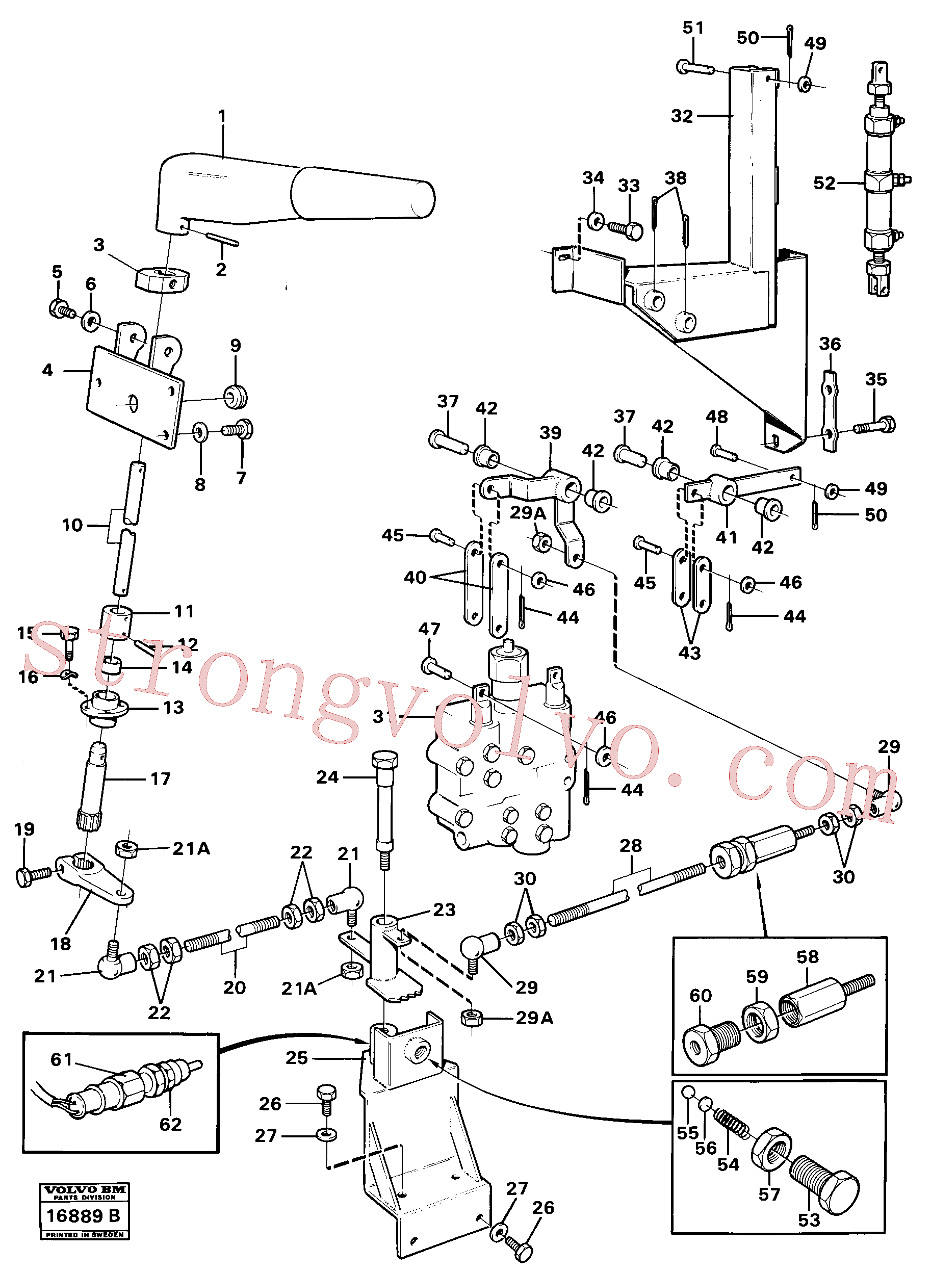 SA9321-20810 Volvo(16889B Montagem)