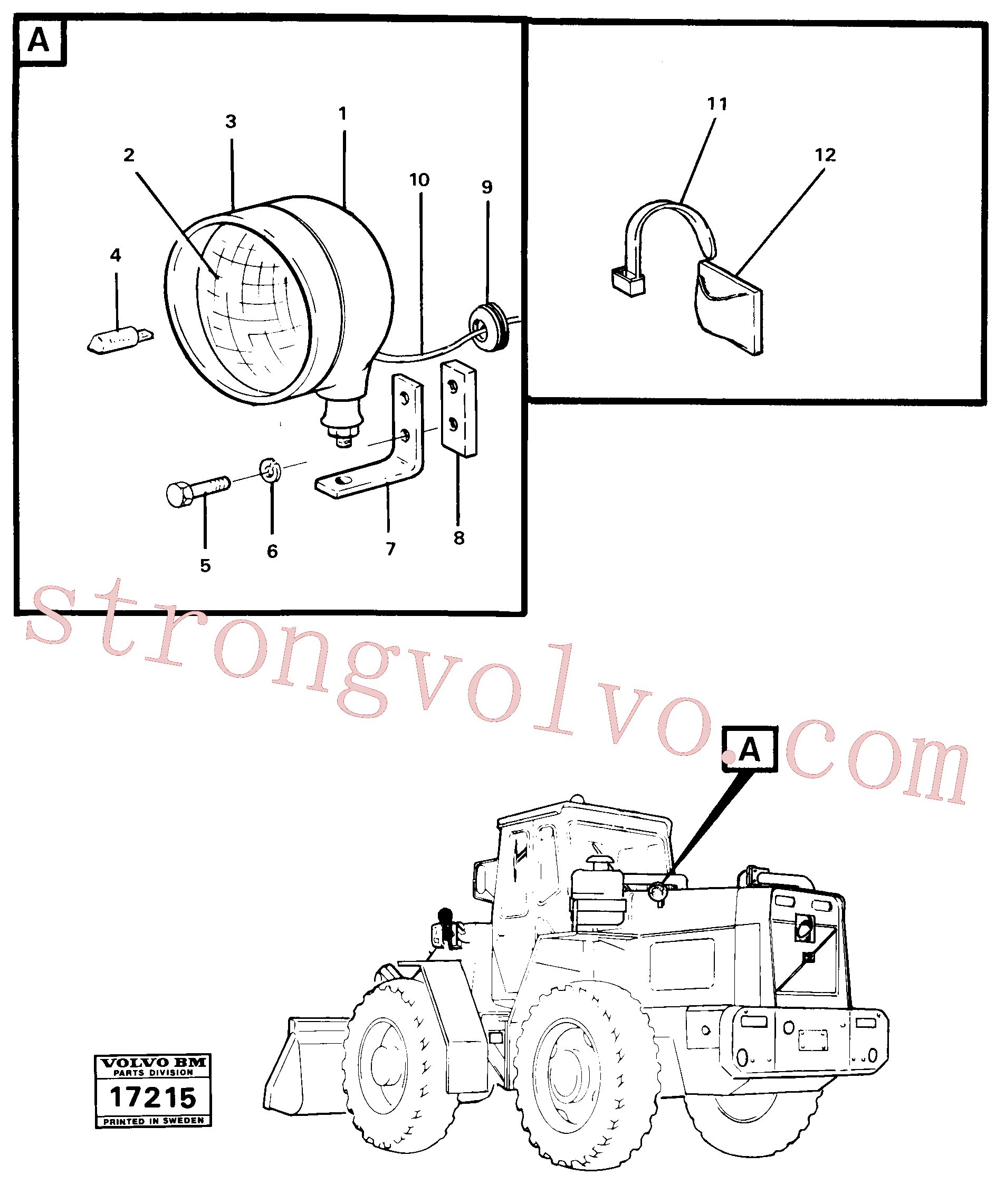 China Made VOE6641090 Chapa Volvo Acessórios para escavadeira