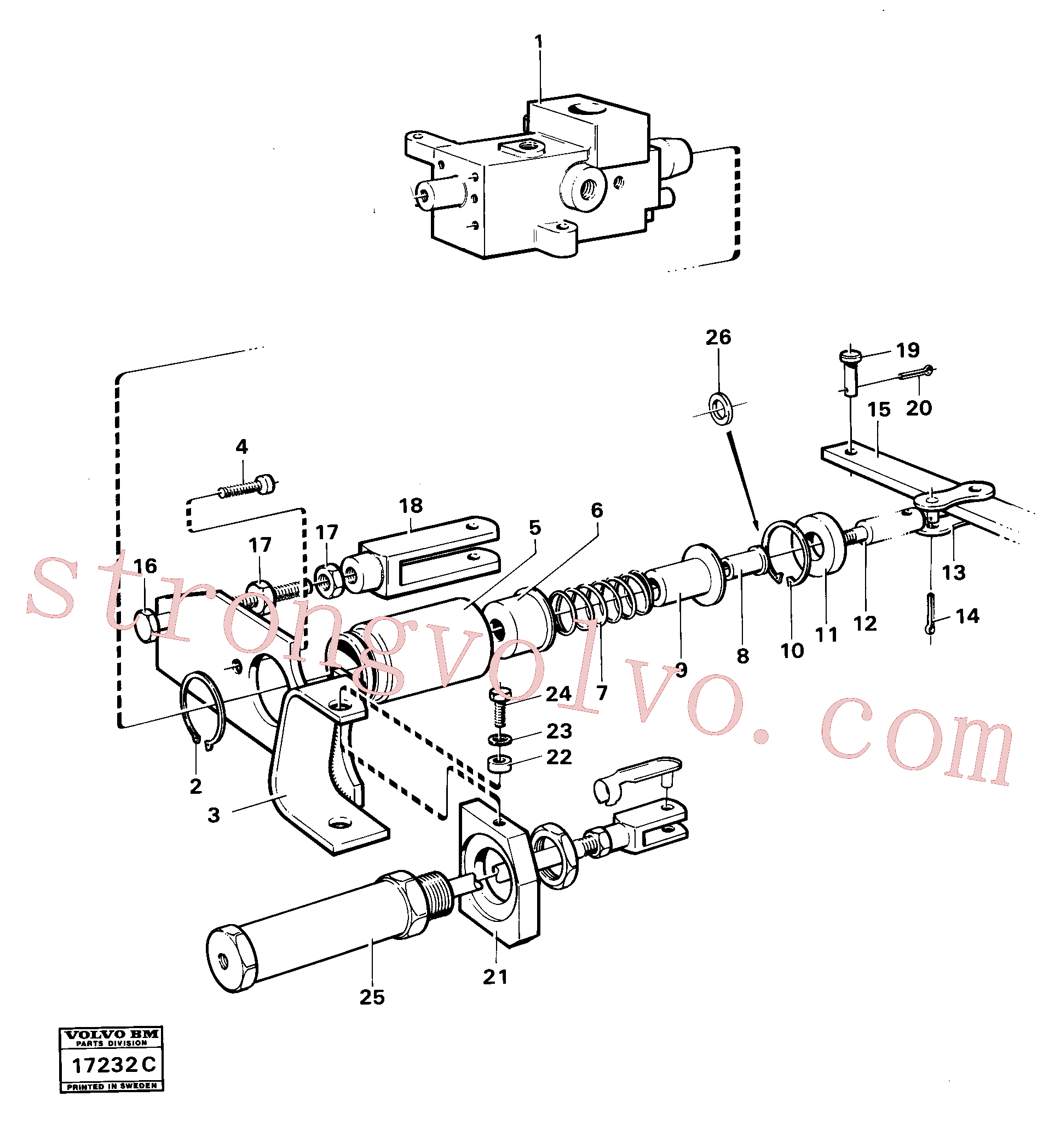 SA9321-21015 Volvo(17232C Montagem)