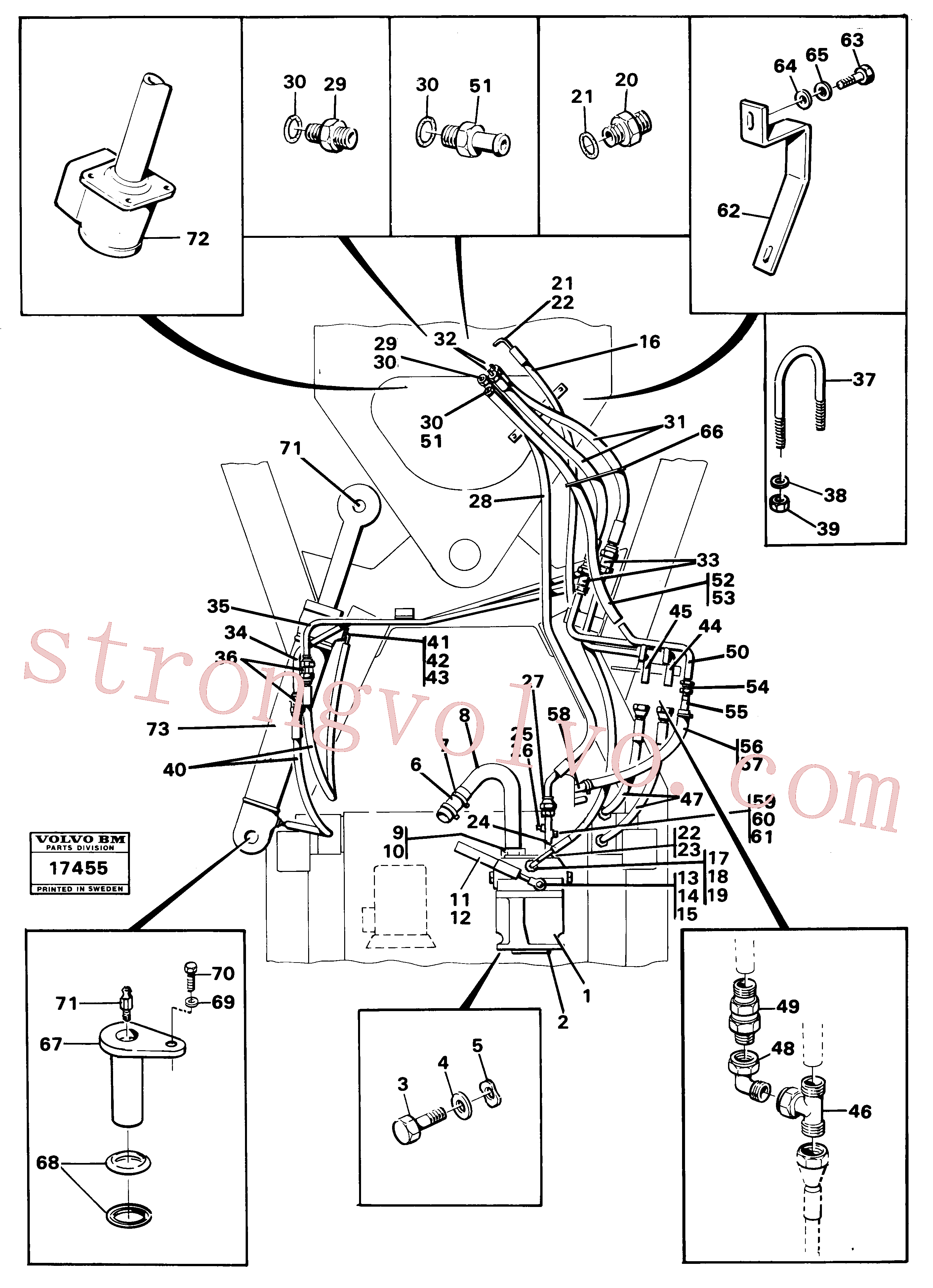 Volvo Montagem VOE13930908 Arruela, Arruela simples Acessórios