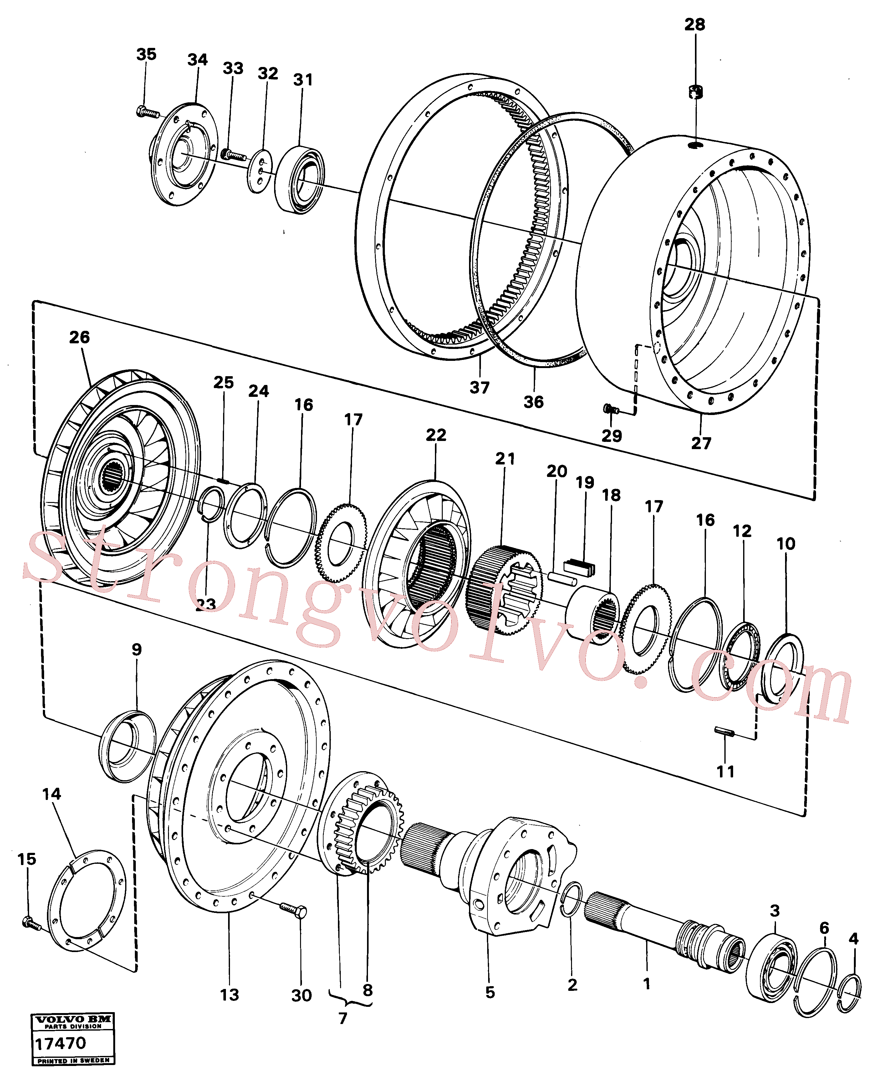 VOE7011017 Volvo(17470 Montagem)