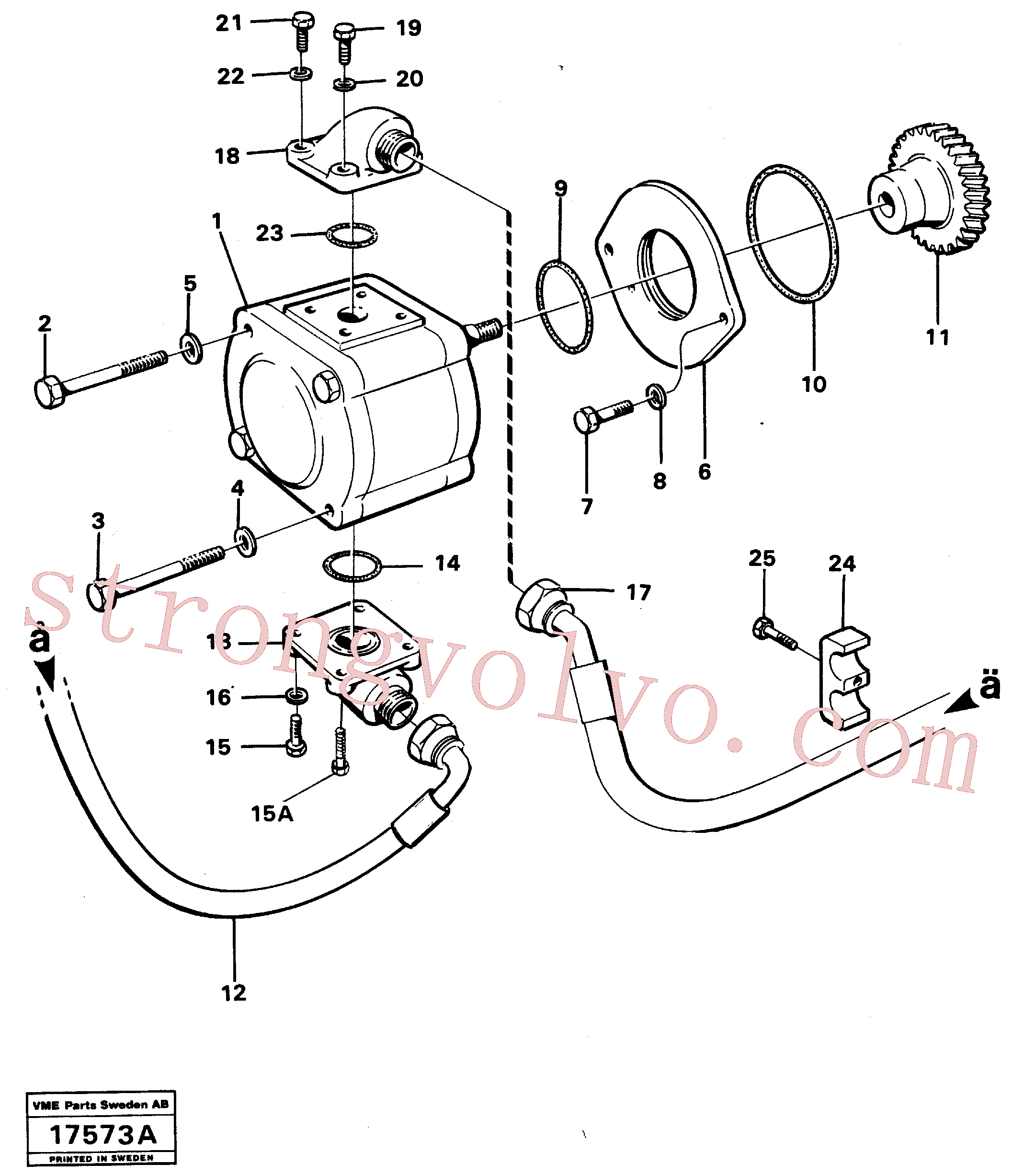 VOE927470 Volvo Sistema de direcção(17601A Montagem)