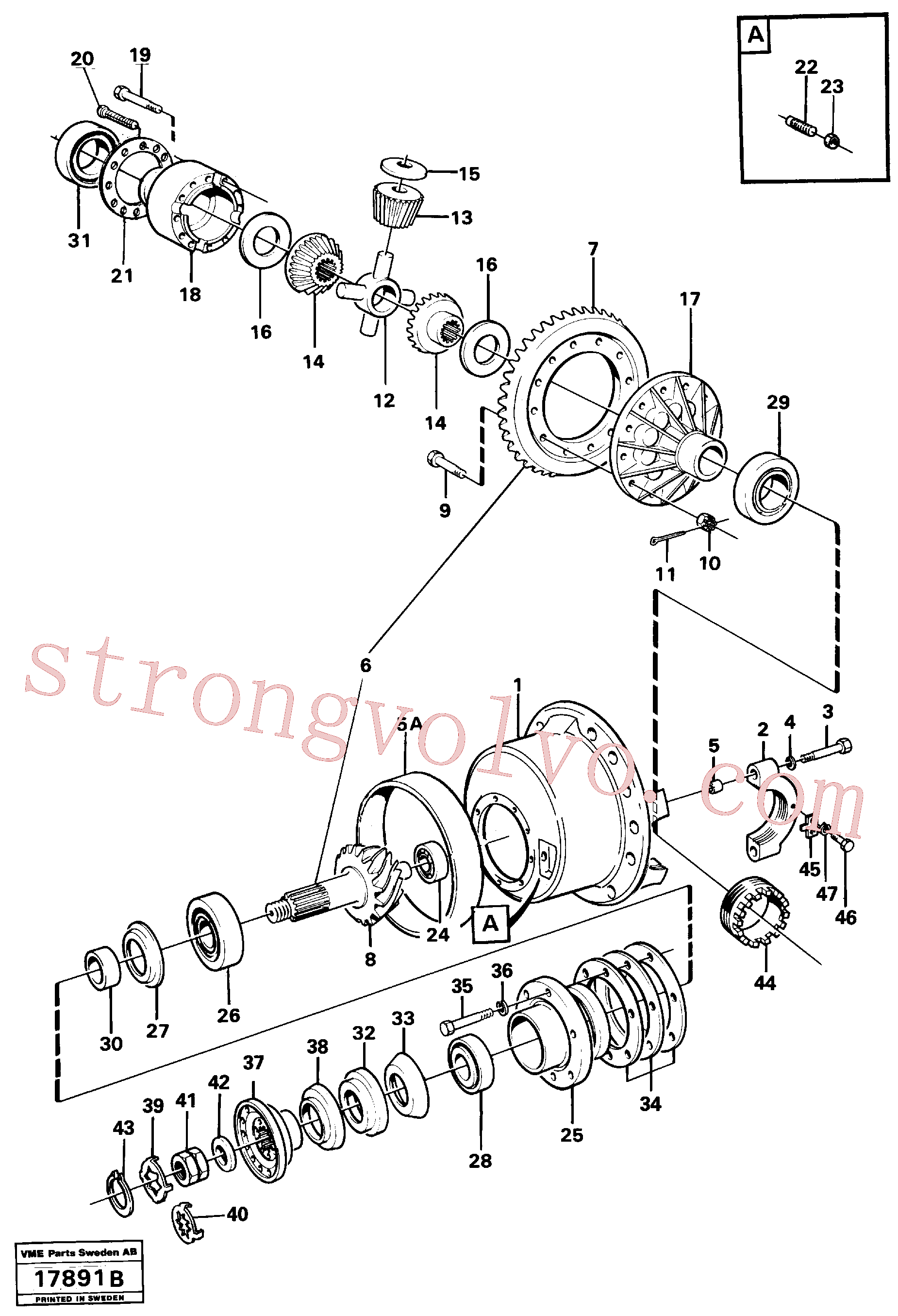 VOE955100 Volvo(17891B Montagem)