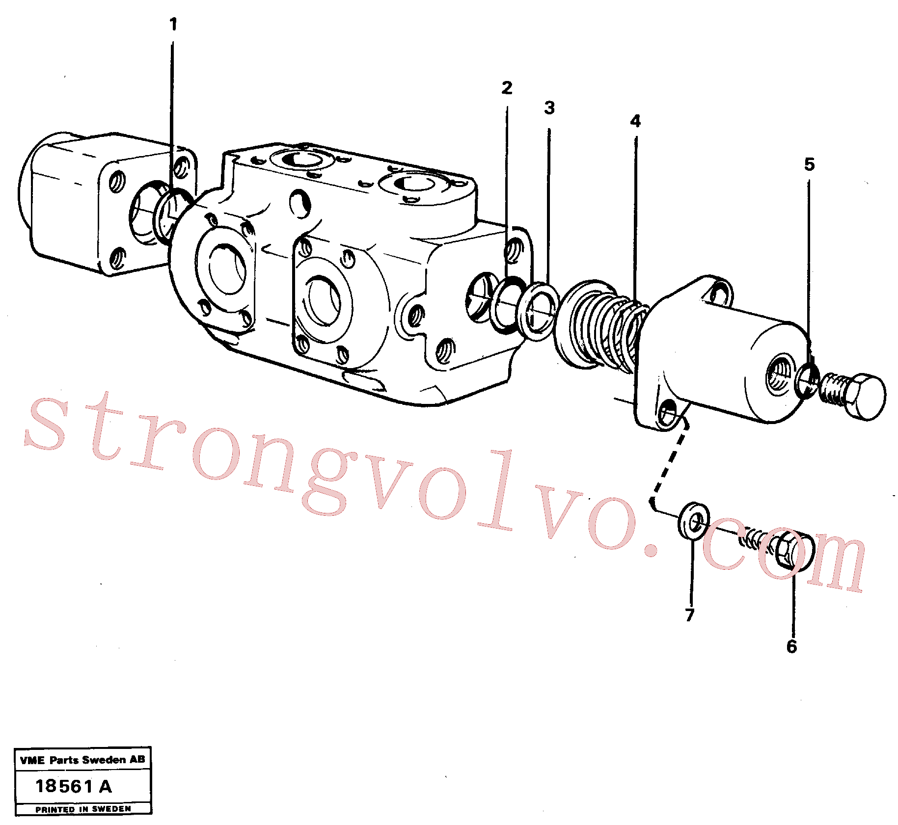 Volvo VOE6213637 Anel de apoio Volvo Acessórios para escavadeira