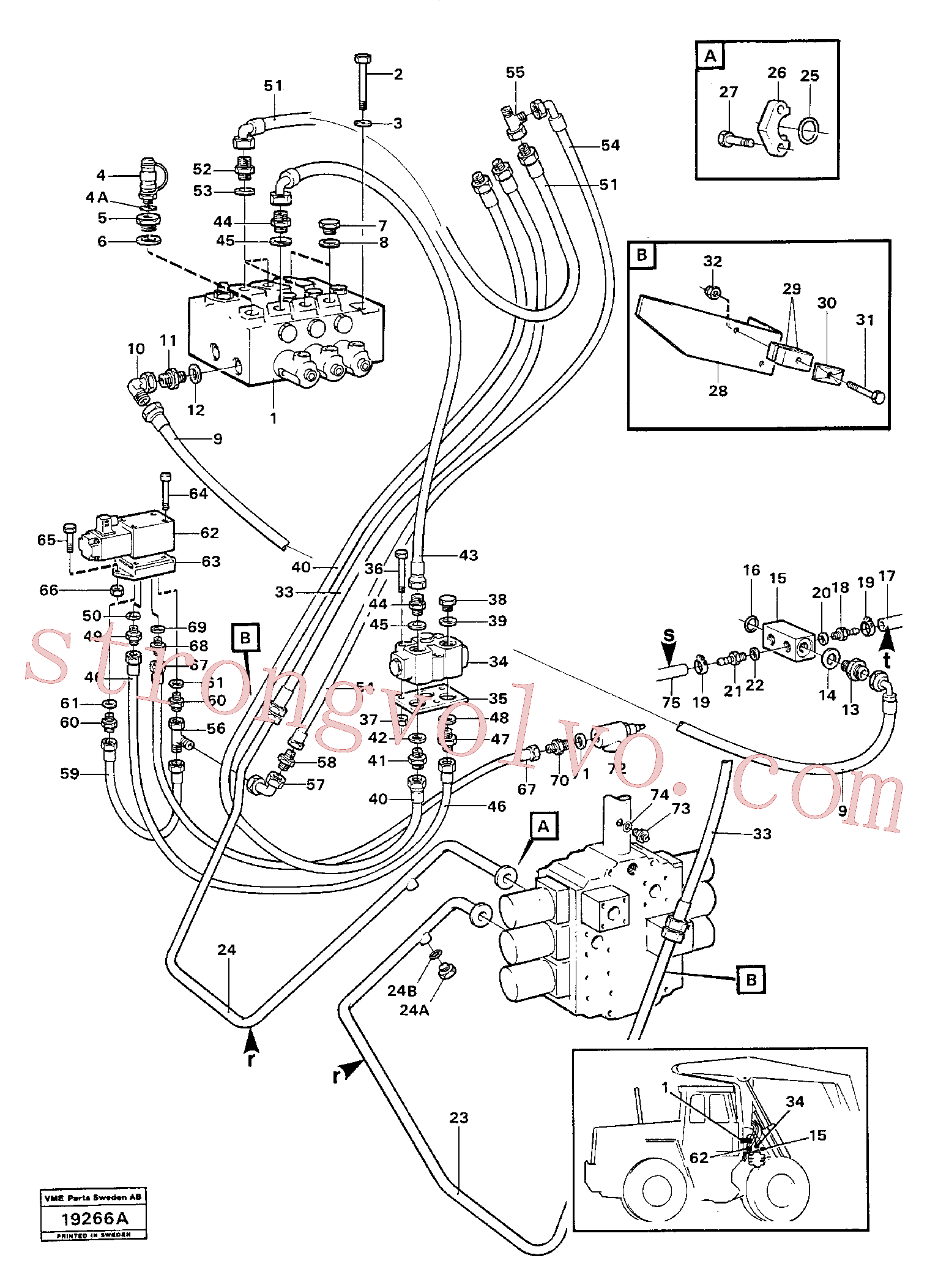SA9512-02120 Volvo(19266A Montagem)