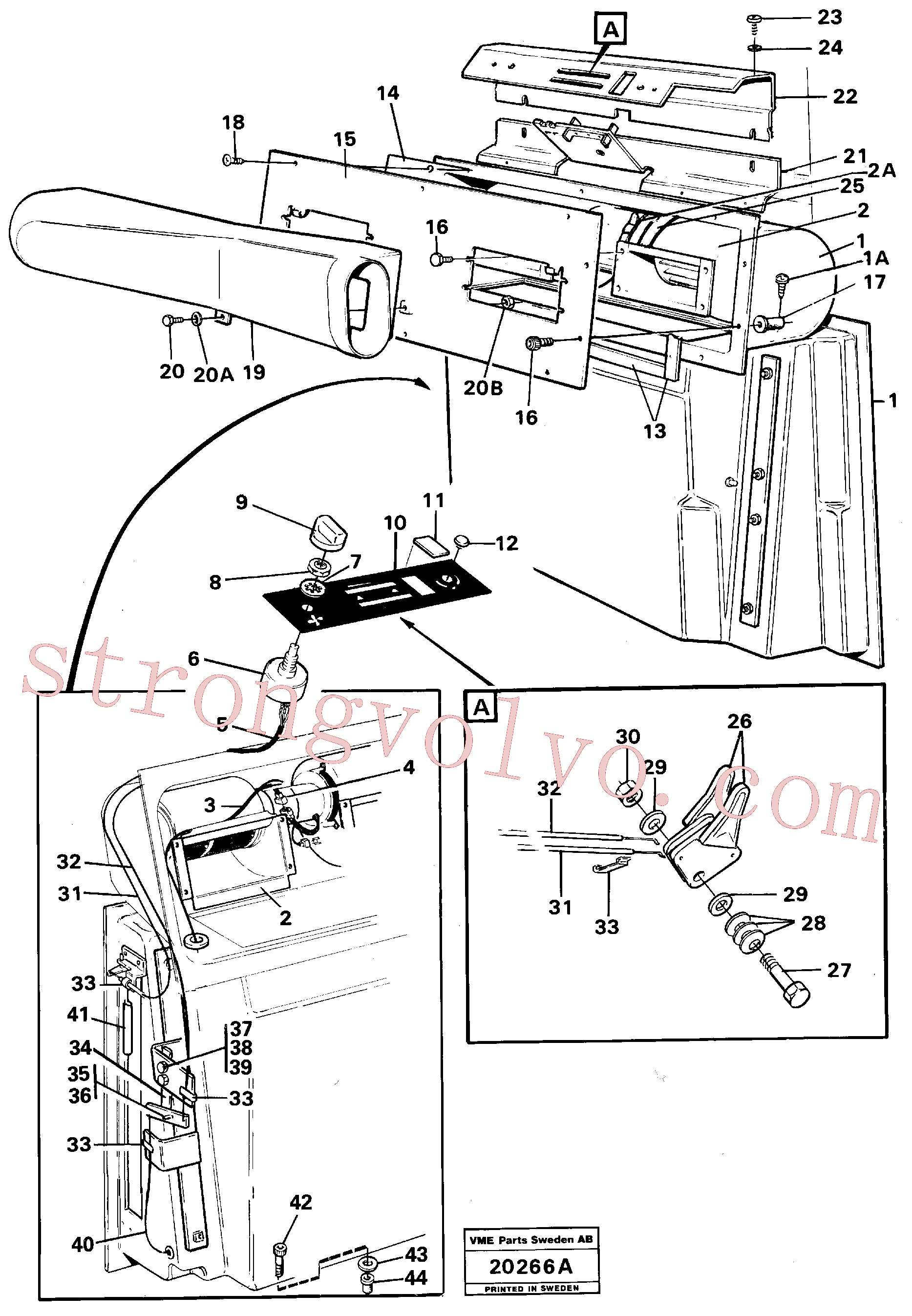 VOE955964 Volvo Comandos(20266A Montagem)