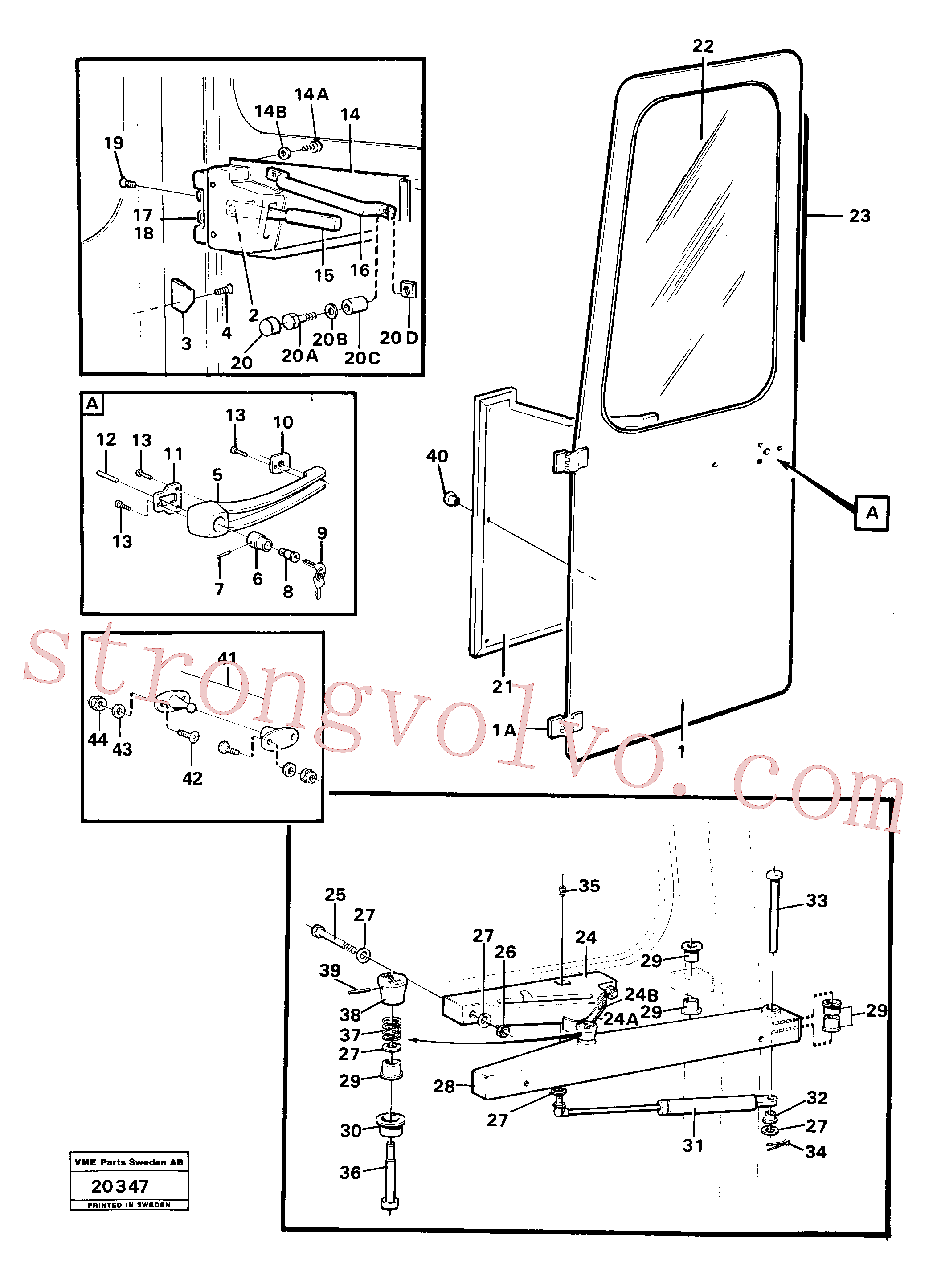 VOE930432 Volvo Porta(20347 Montagem)