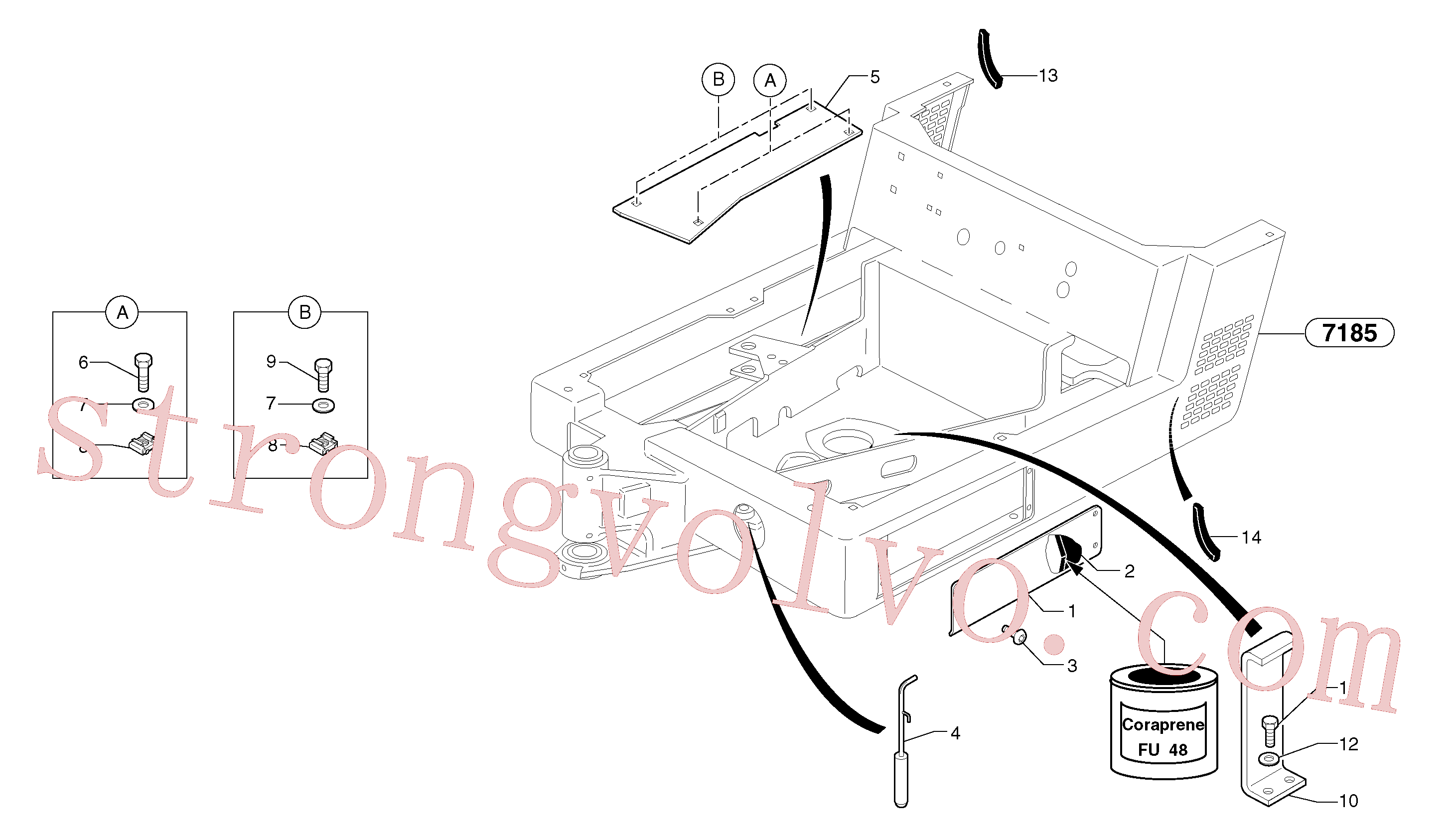 PJ5600018 Volvo Plataforma(71851X1 Montagem)