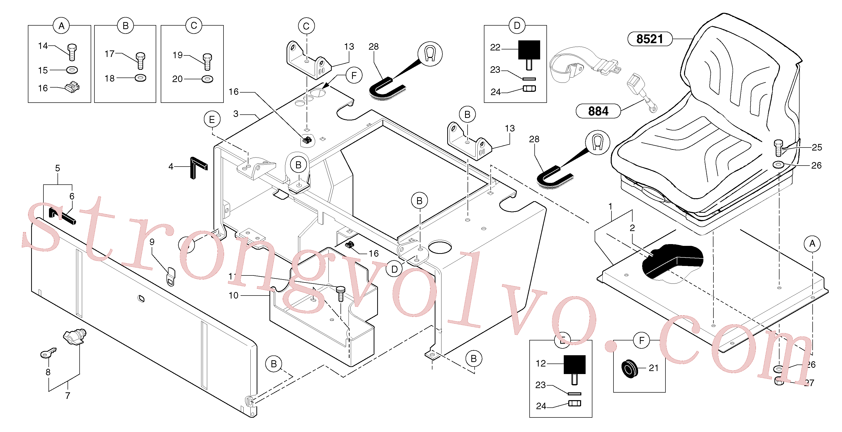 PJ5600018 Volvo(8822AX1 Montagem)